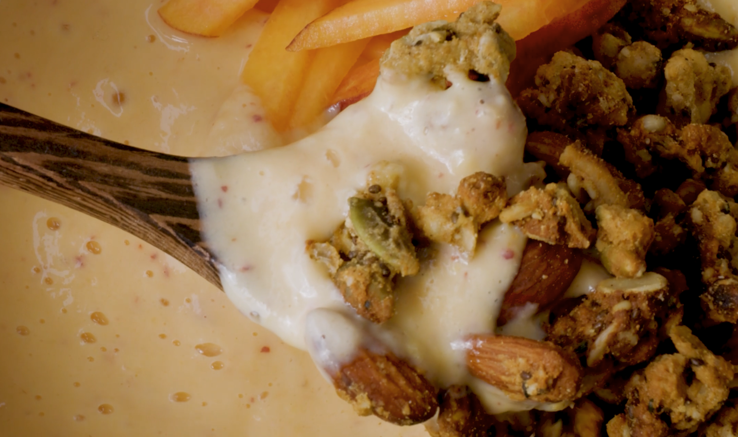 Brookfarm High Protein Peach & Mango Smoothie Bowl