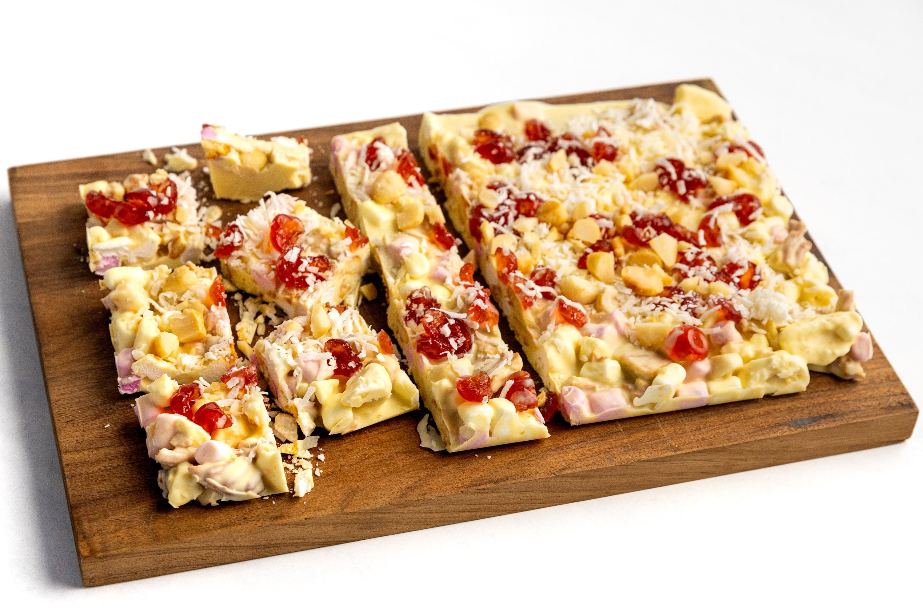 Macadamia & White Chocolate Rocky Road