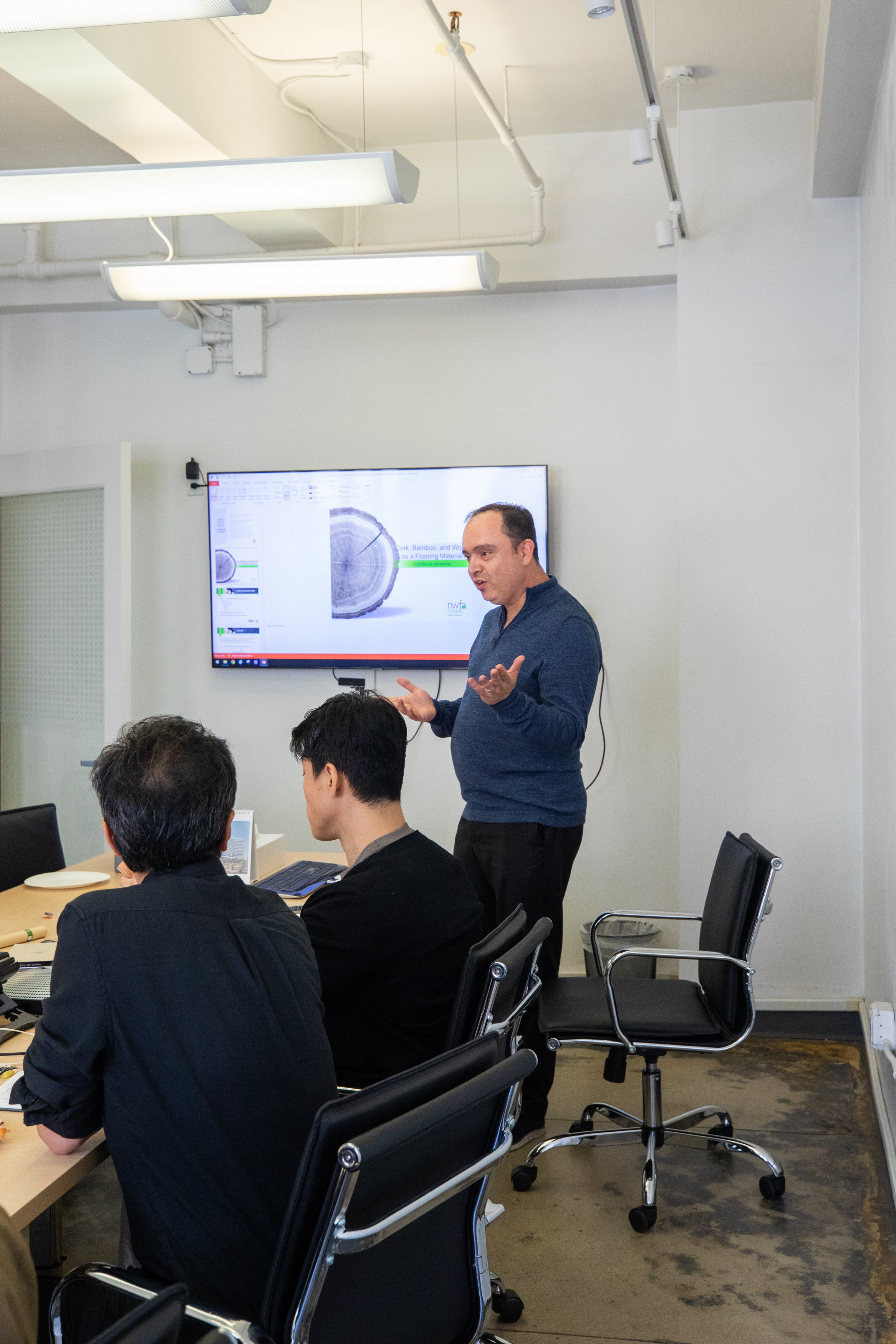 H ARCHITECTURE lunch and learn featuring flooring design education