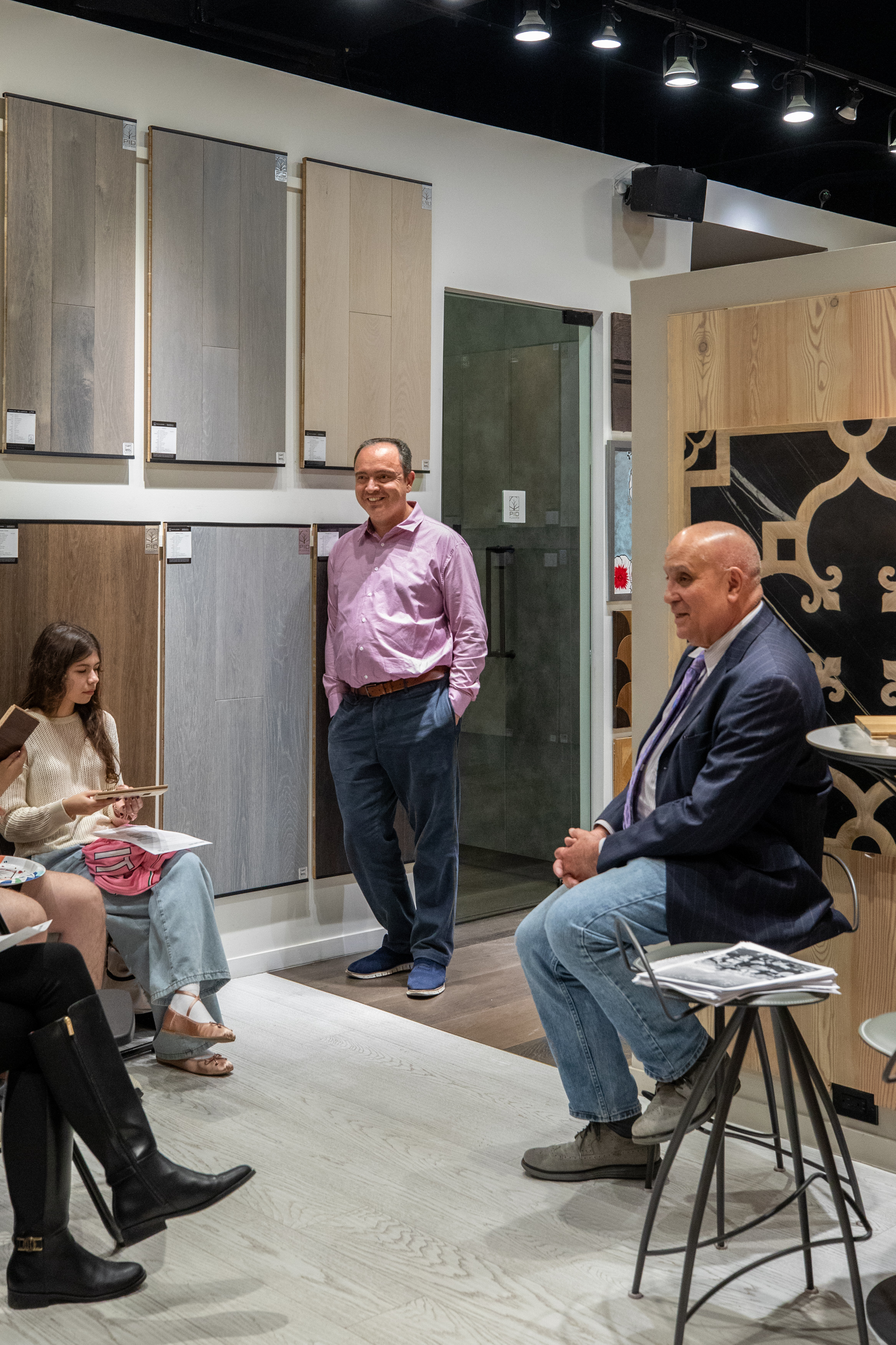 Professional facility tour and educational session for Fashion Institute of Technology