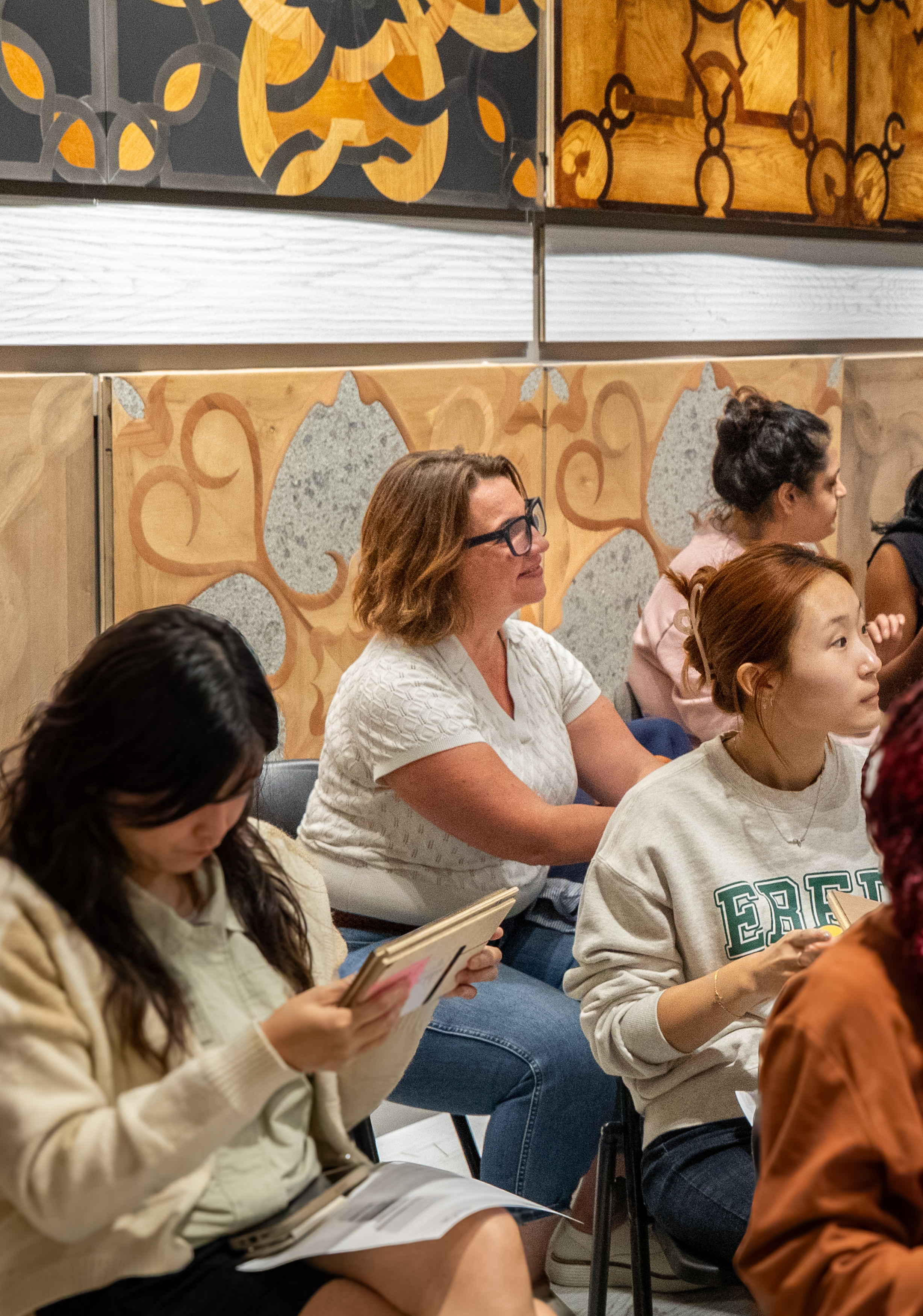 Educational event and facility tour for Fashion Institute of Technology students