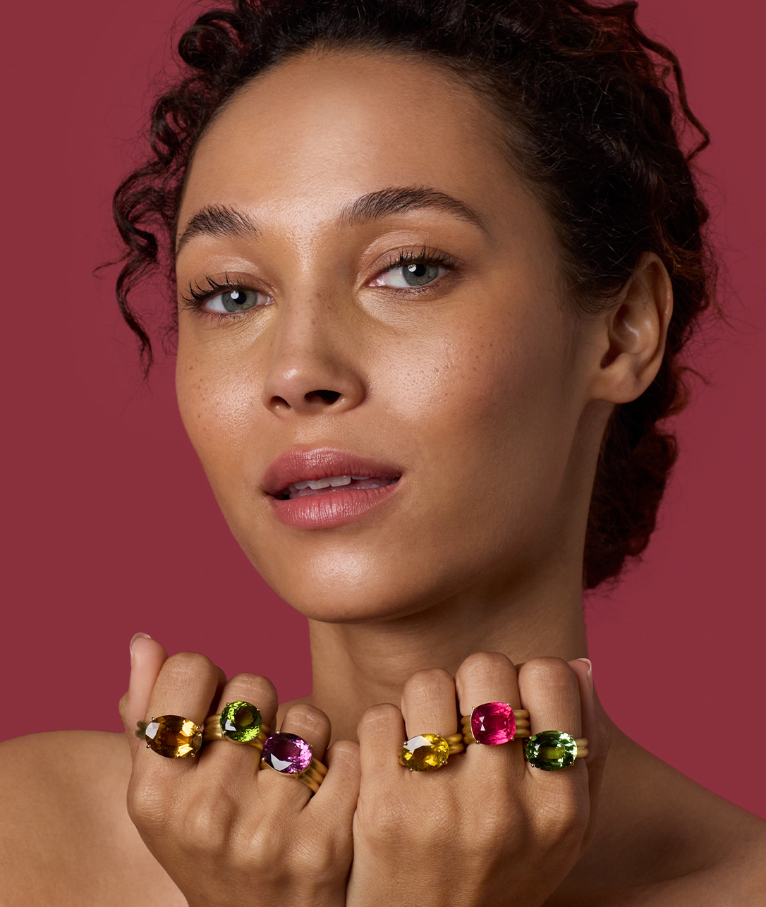 One for every finger and every color of the season. A rainbow of rings to match summer's shineSHOP HEROIC