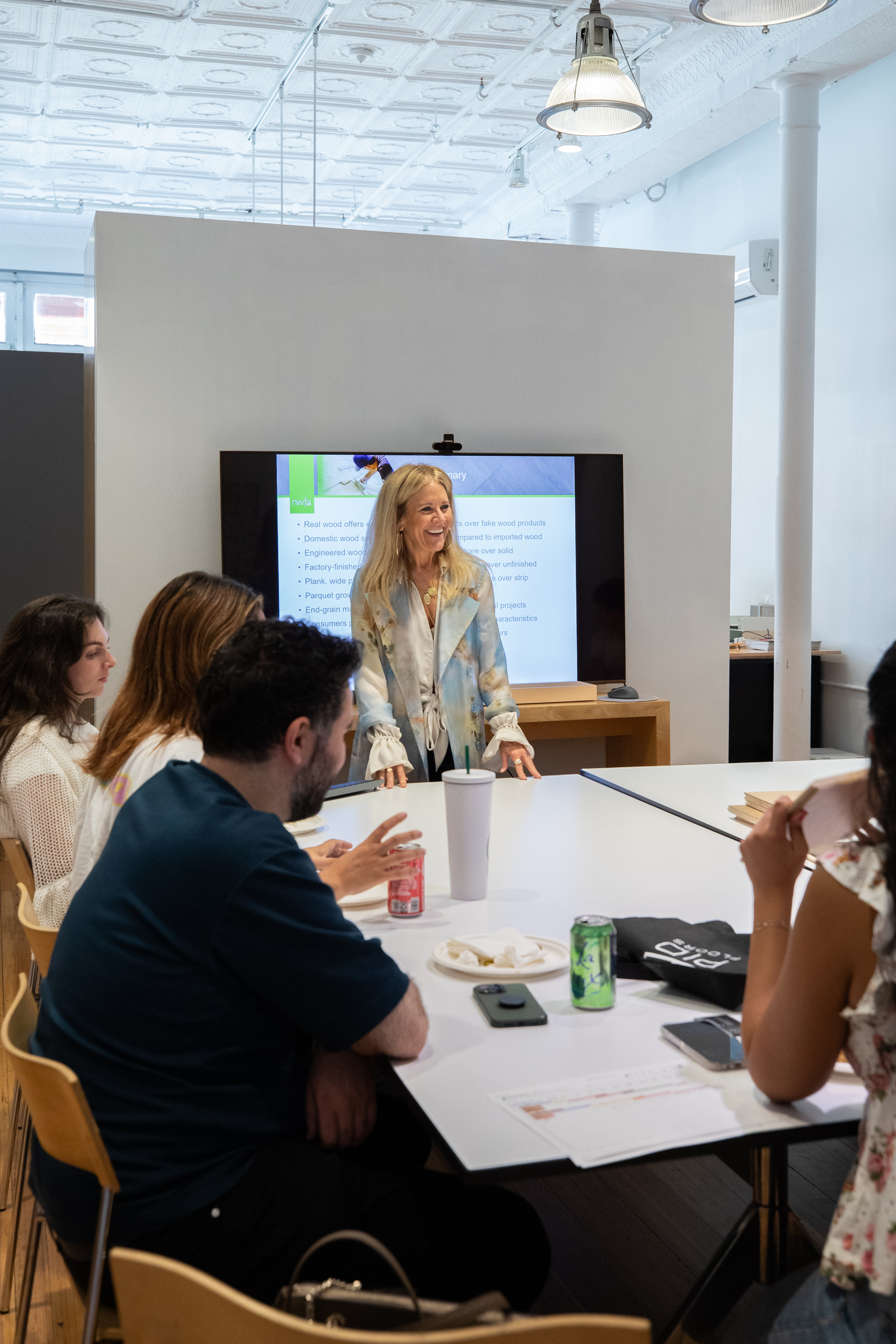 Designers from SheltonMindel firm participating in professional development event