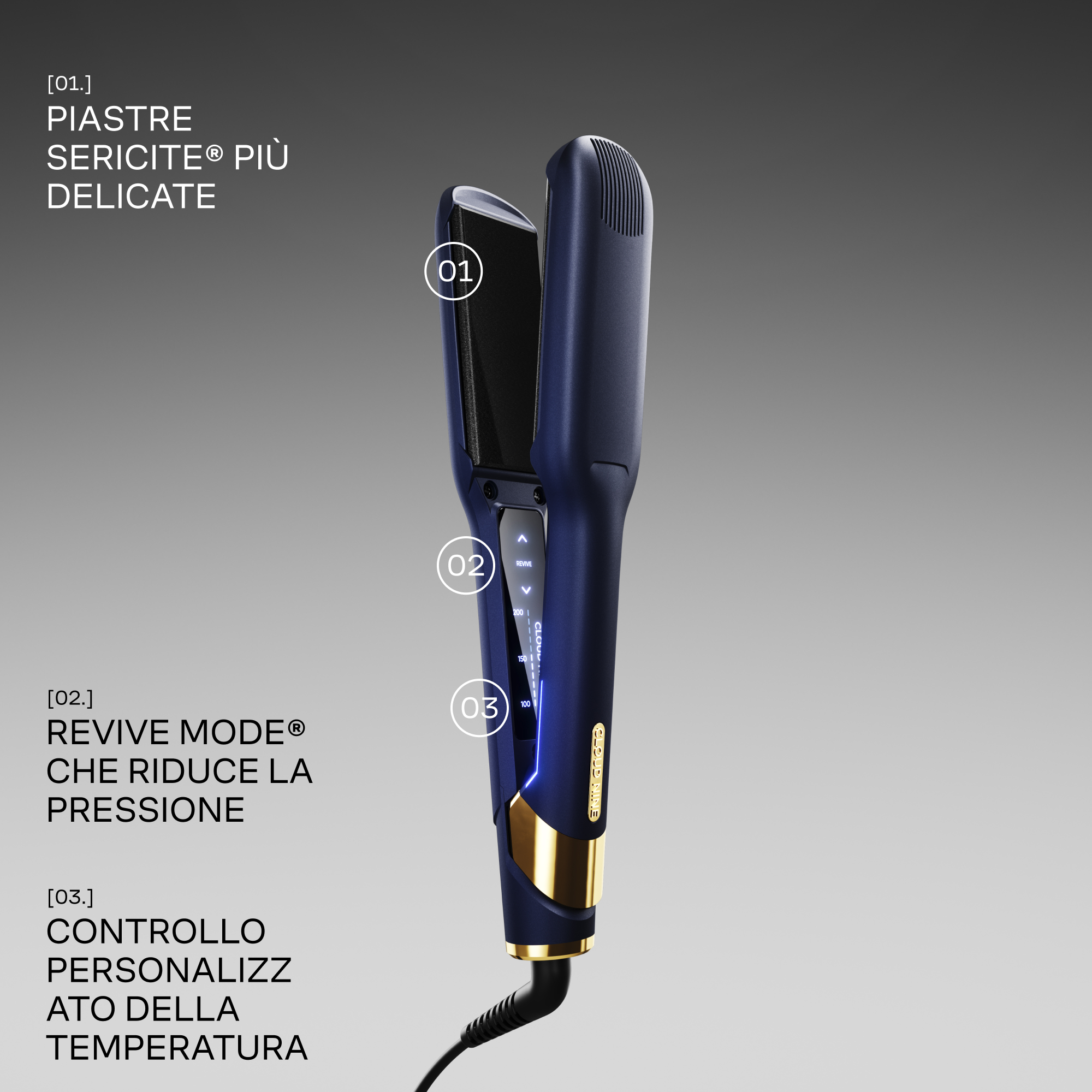 Wide Iron Piastra