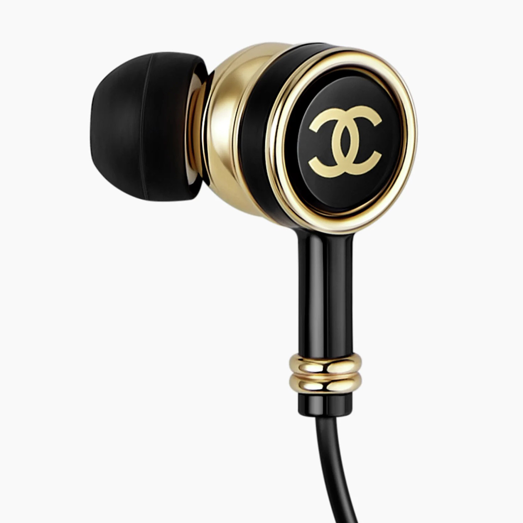 The Chanel Première Sound Watch is marked with the Chanel double C