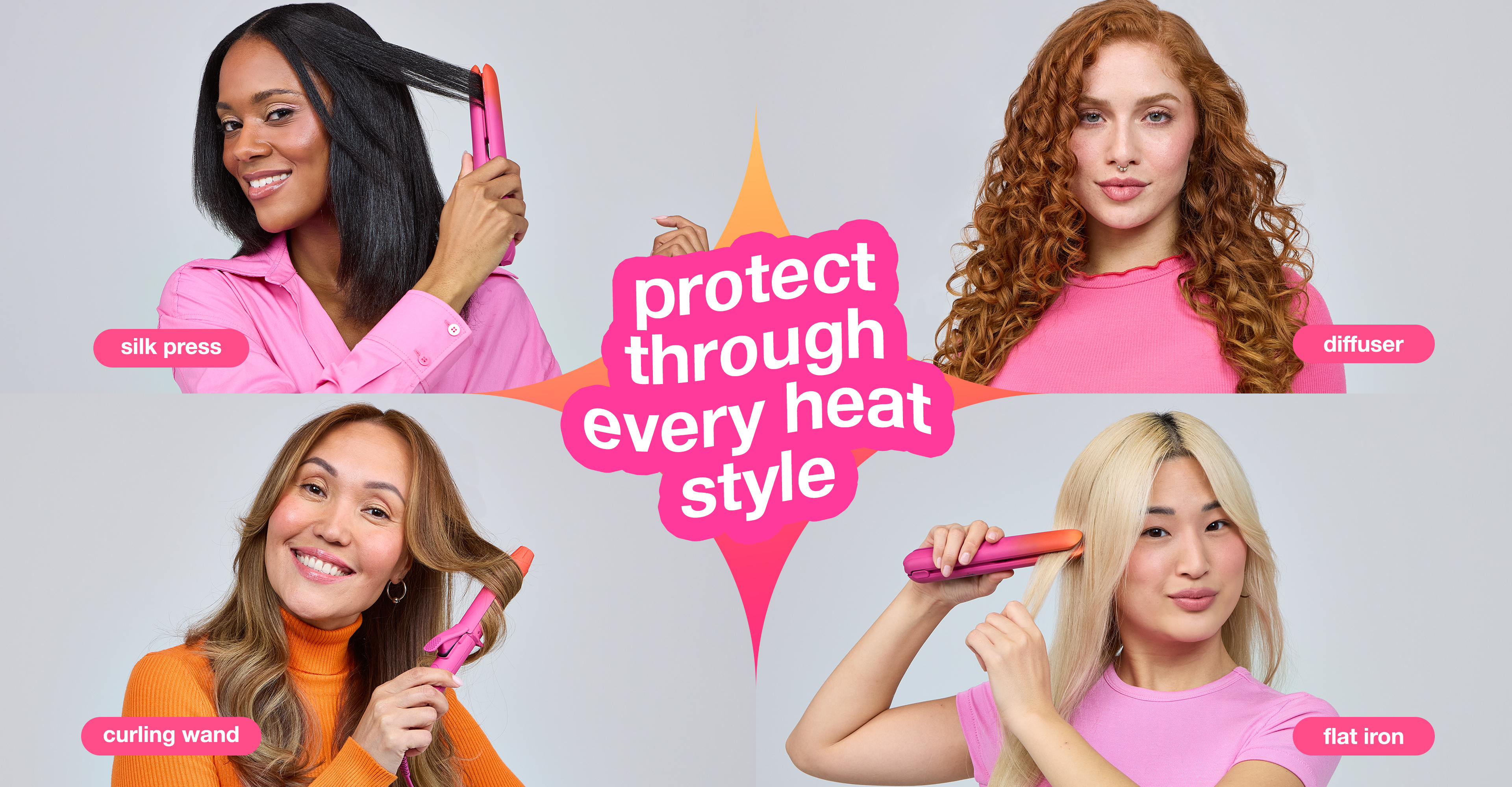 How to Protect Hair Through Every Heat Style