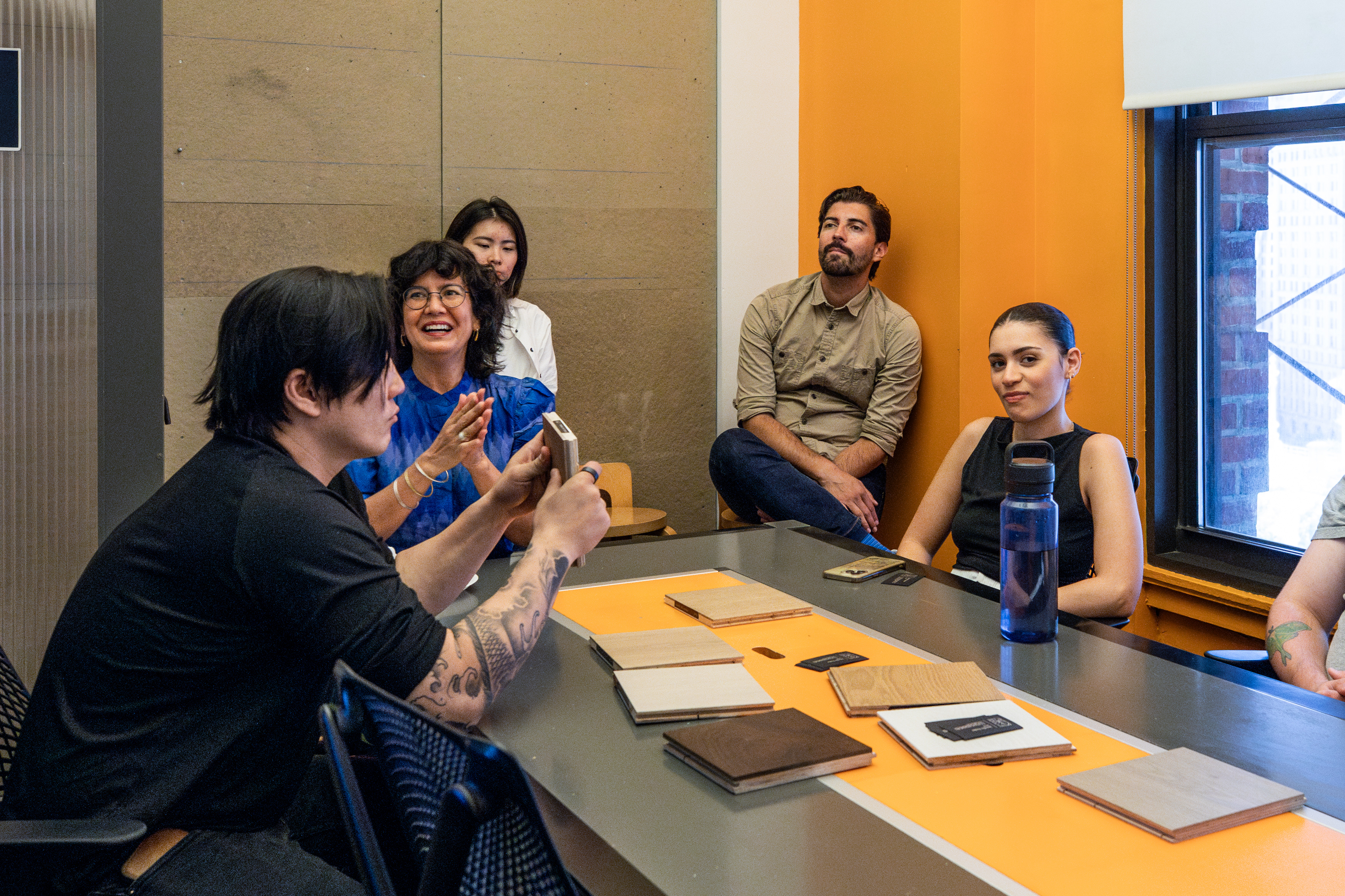 PID Floors presents flooring innovations to THE TURETT COLLABORATIVE at lunch and learn