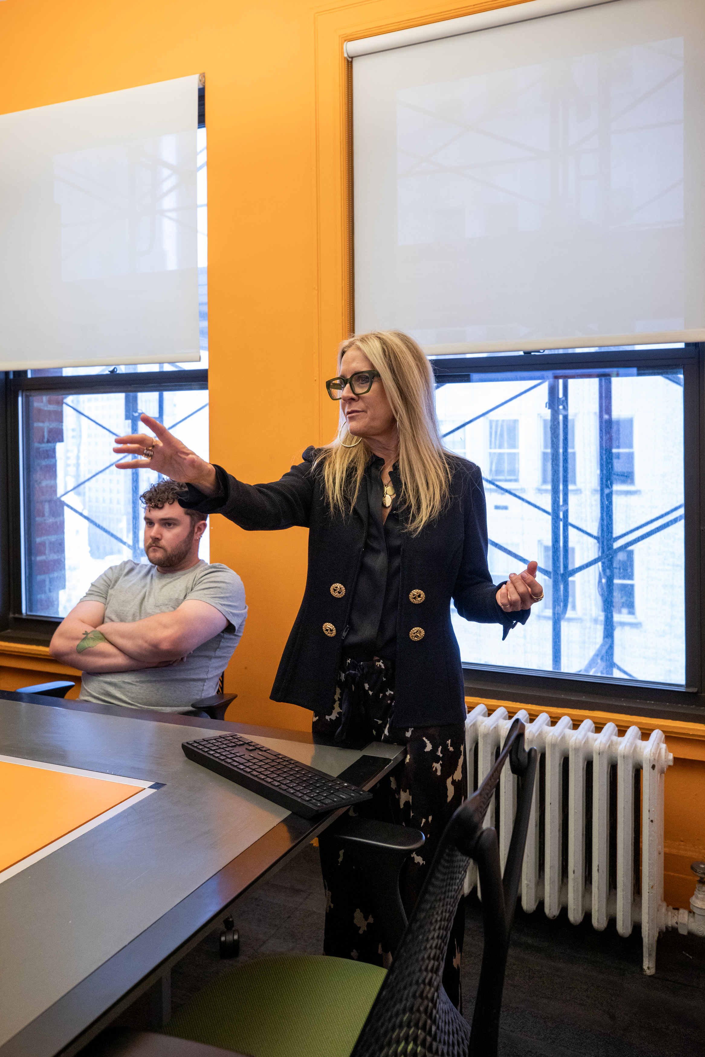 Architects from THE TURETT COLLABORATIVE participating in product knowledge event