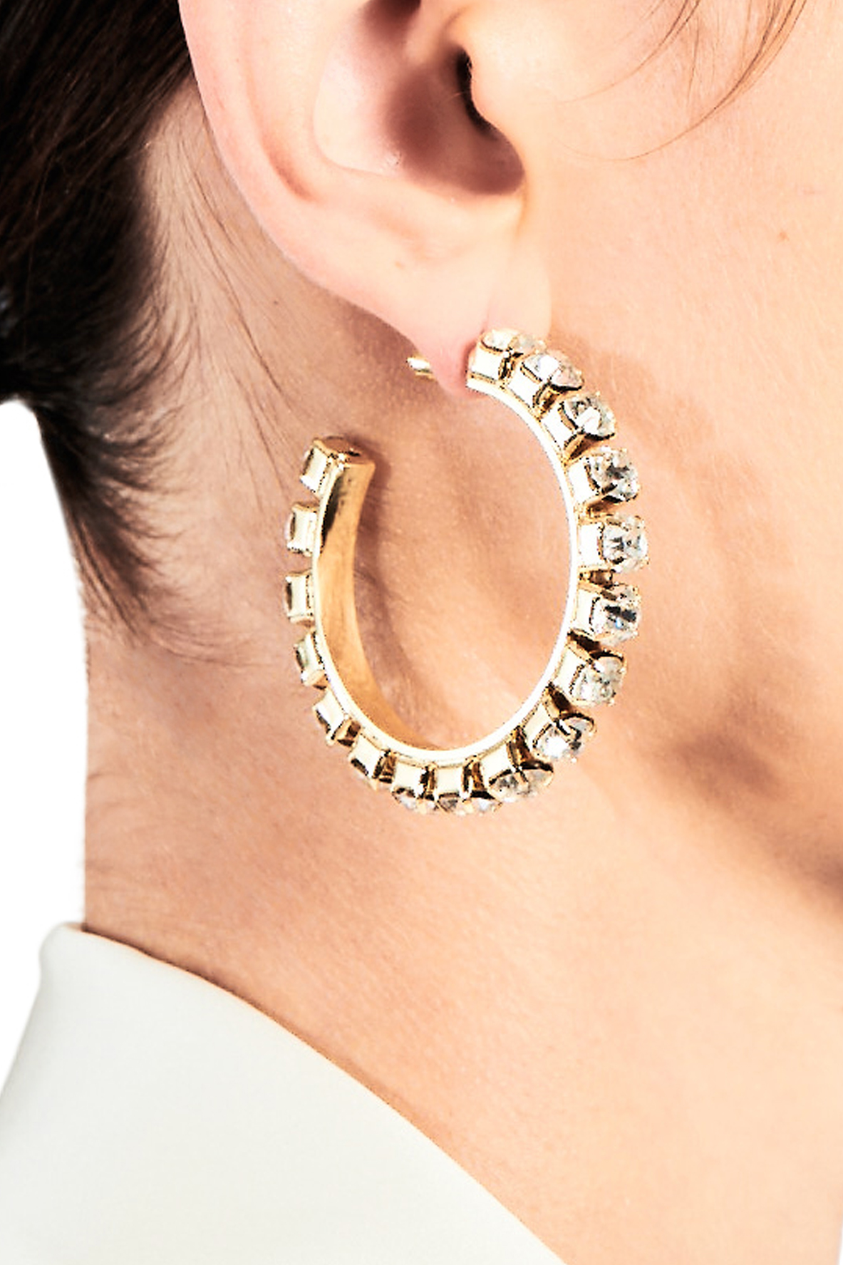 Medium Classic Round Hoops 2"