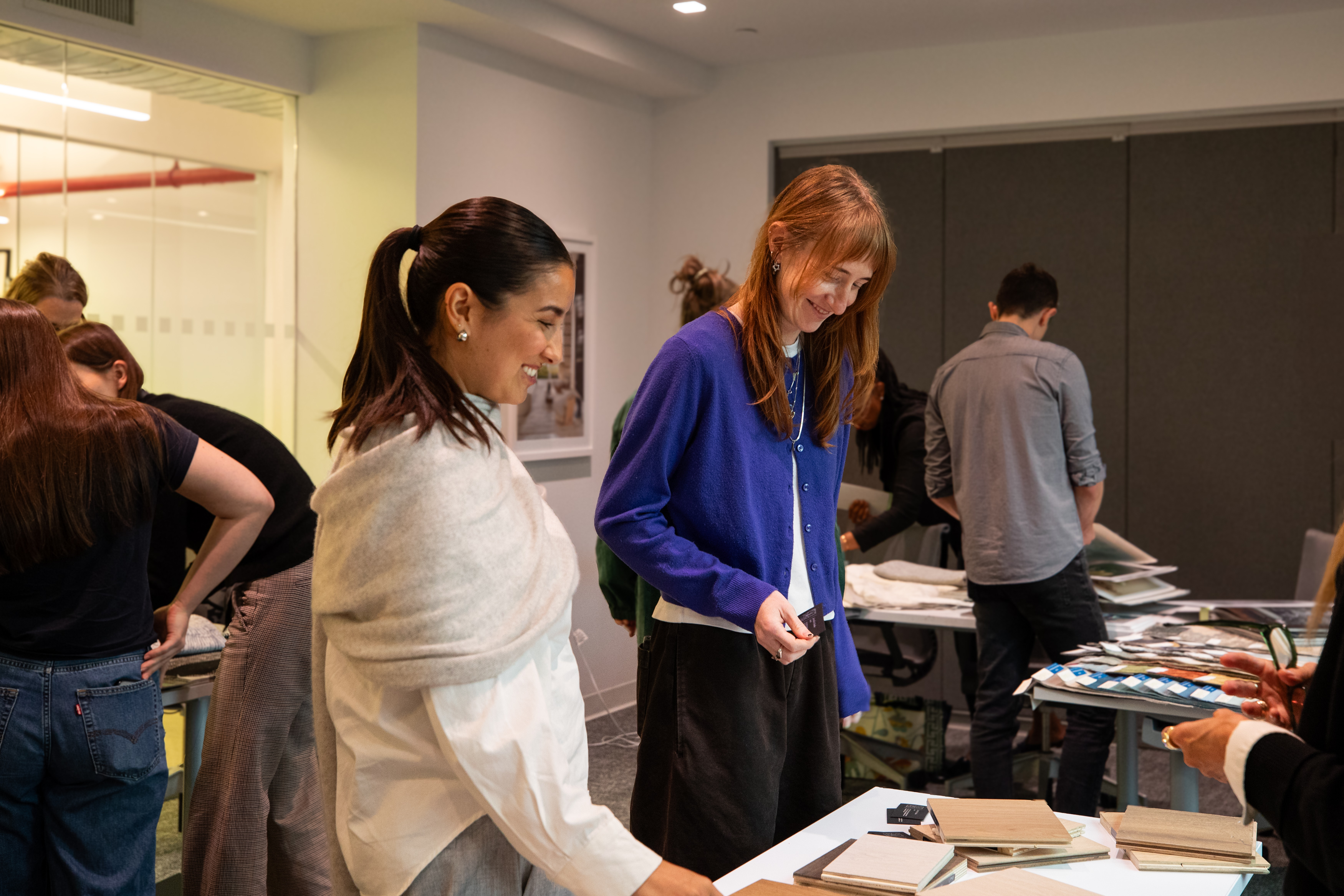 Architects and designers attending PID Floors presentation at Pembrooke and Ives