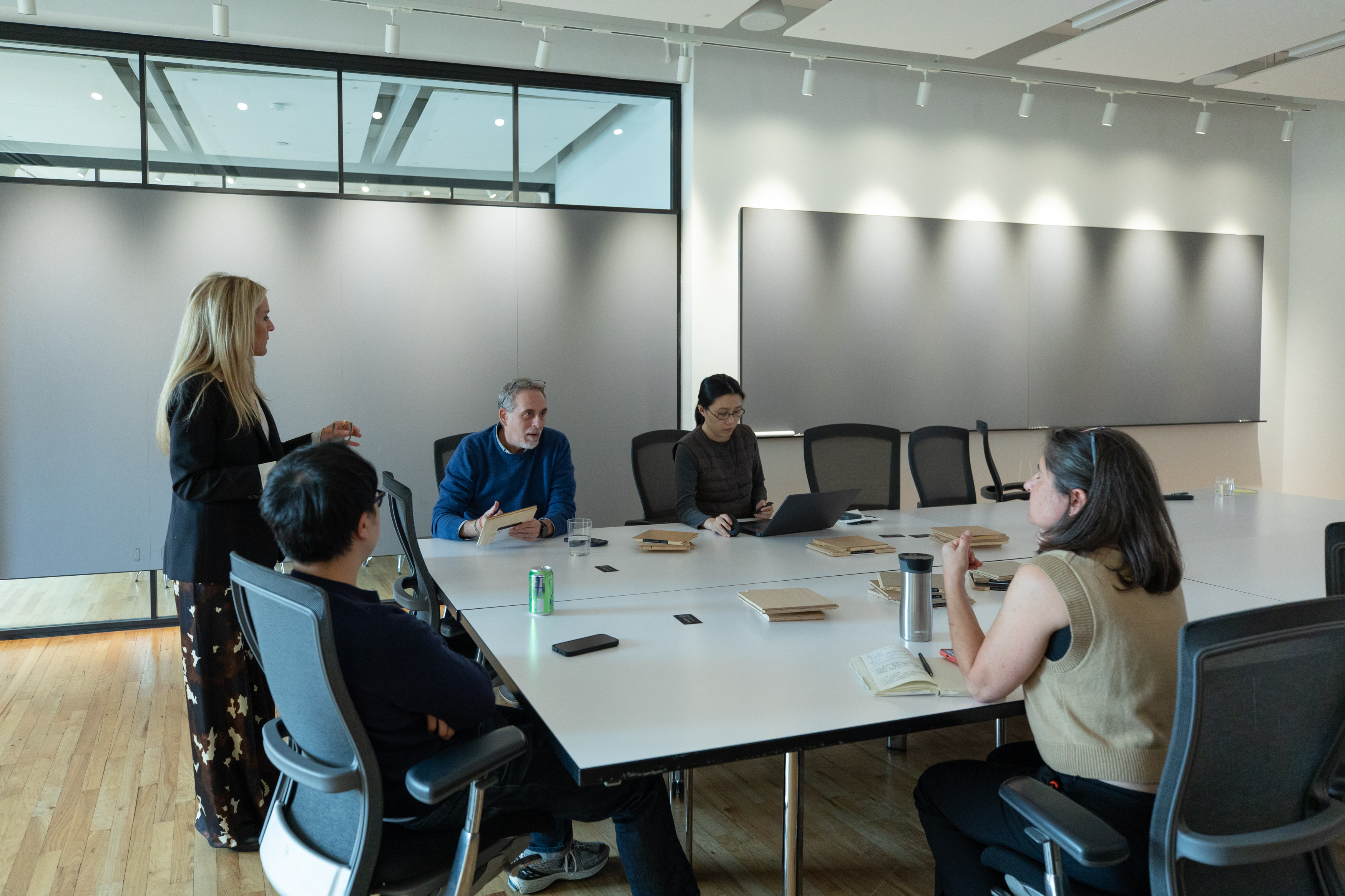 Design professionals networking at Studios Architecture and PID Floors collaboration