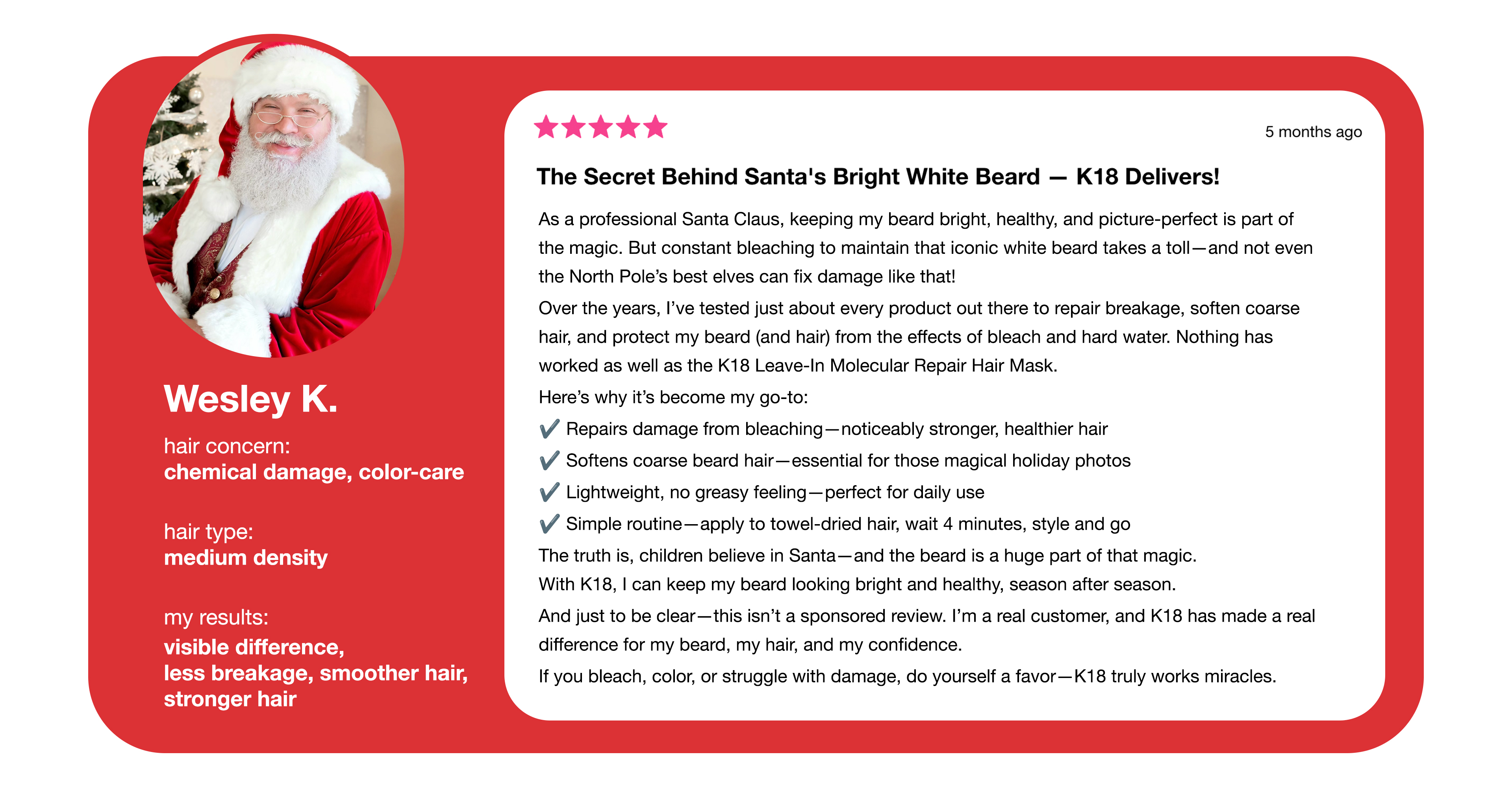 The Secret Behind Santa’s White Beard? K18