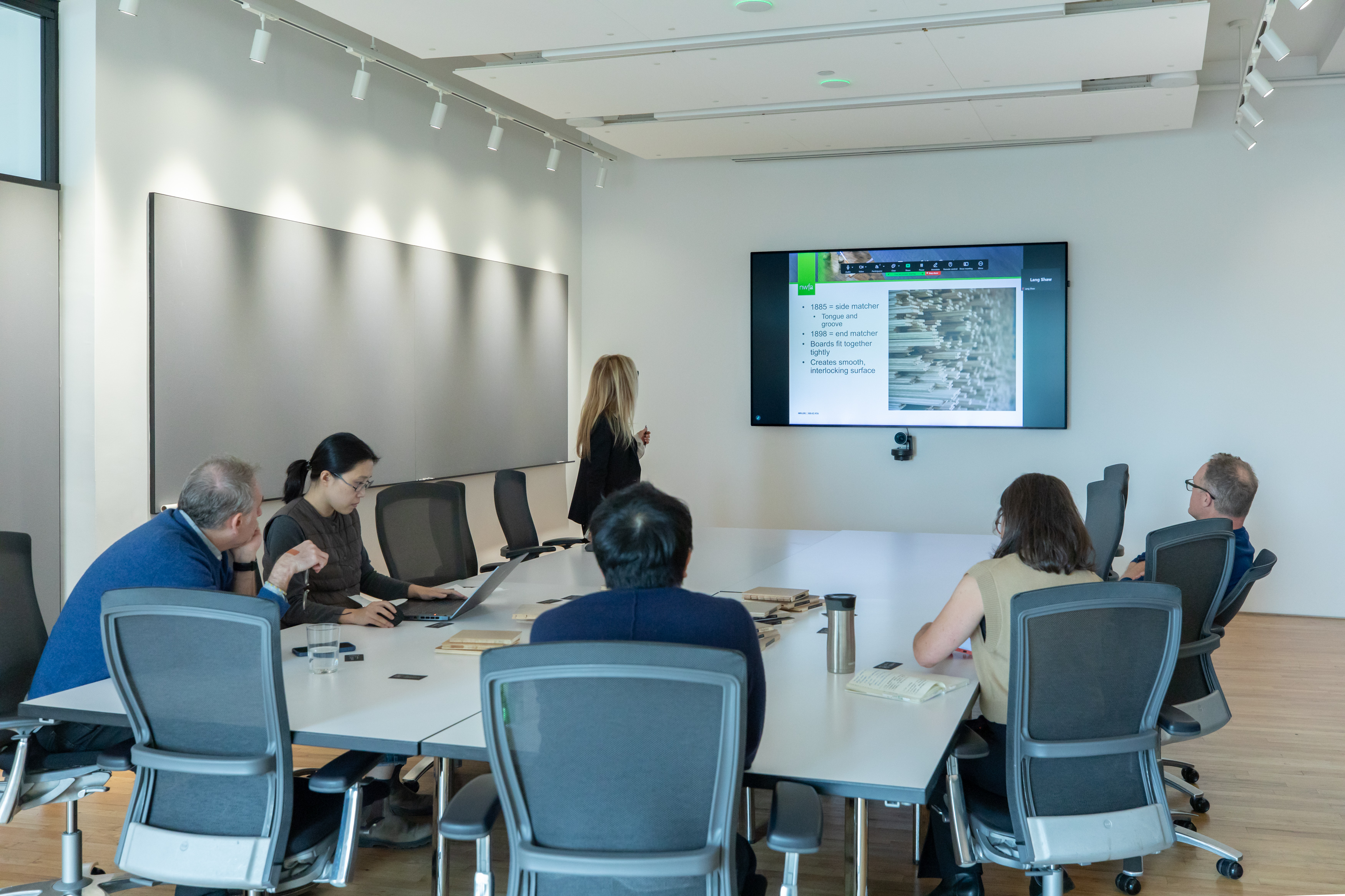Educational lunch presentation on sustainable materials with Studios Architecture