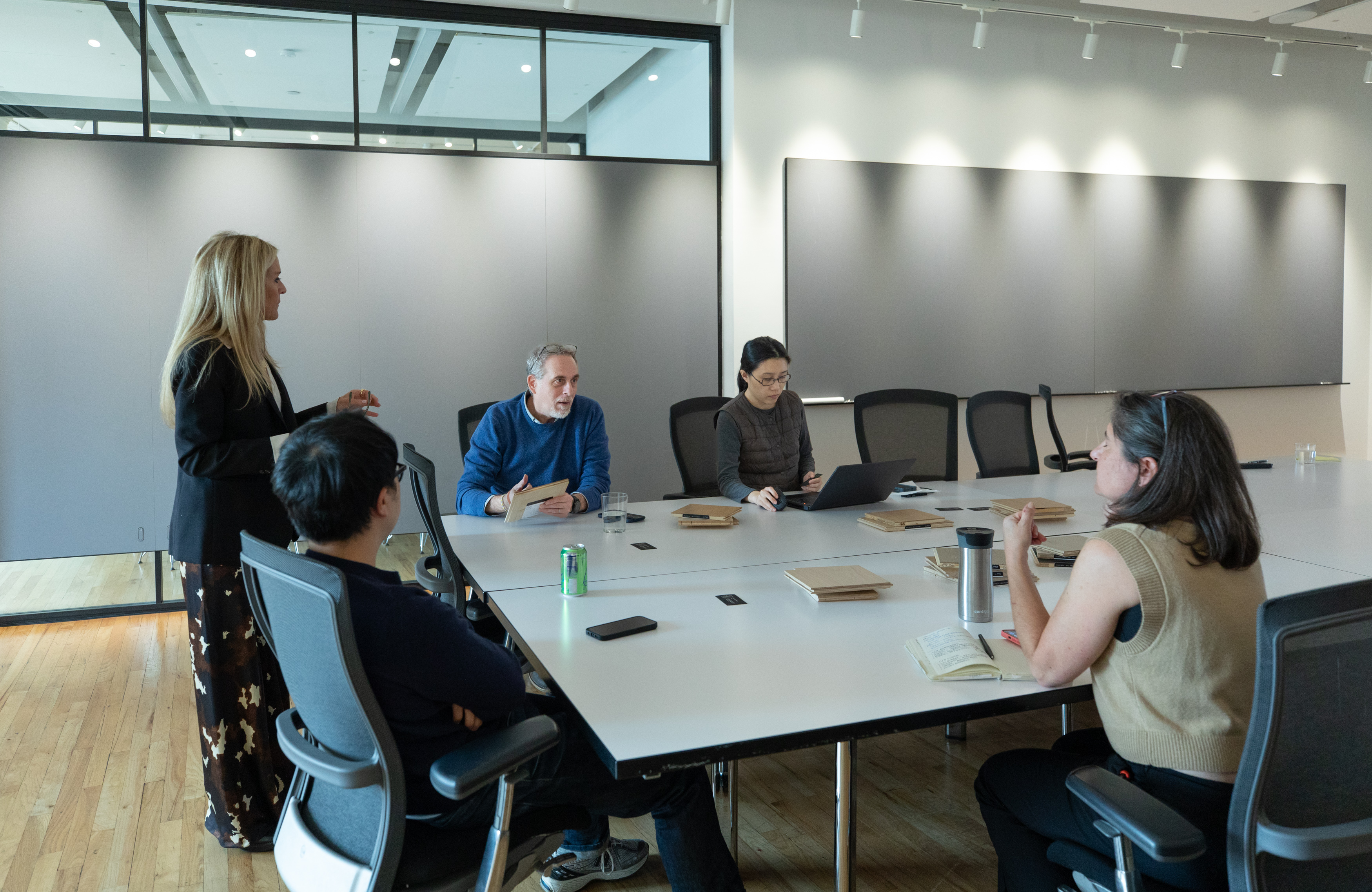 Design professionals networking at Studios Architecture and PID Floors collaboration