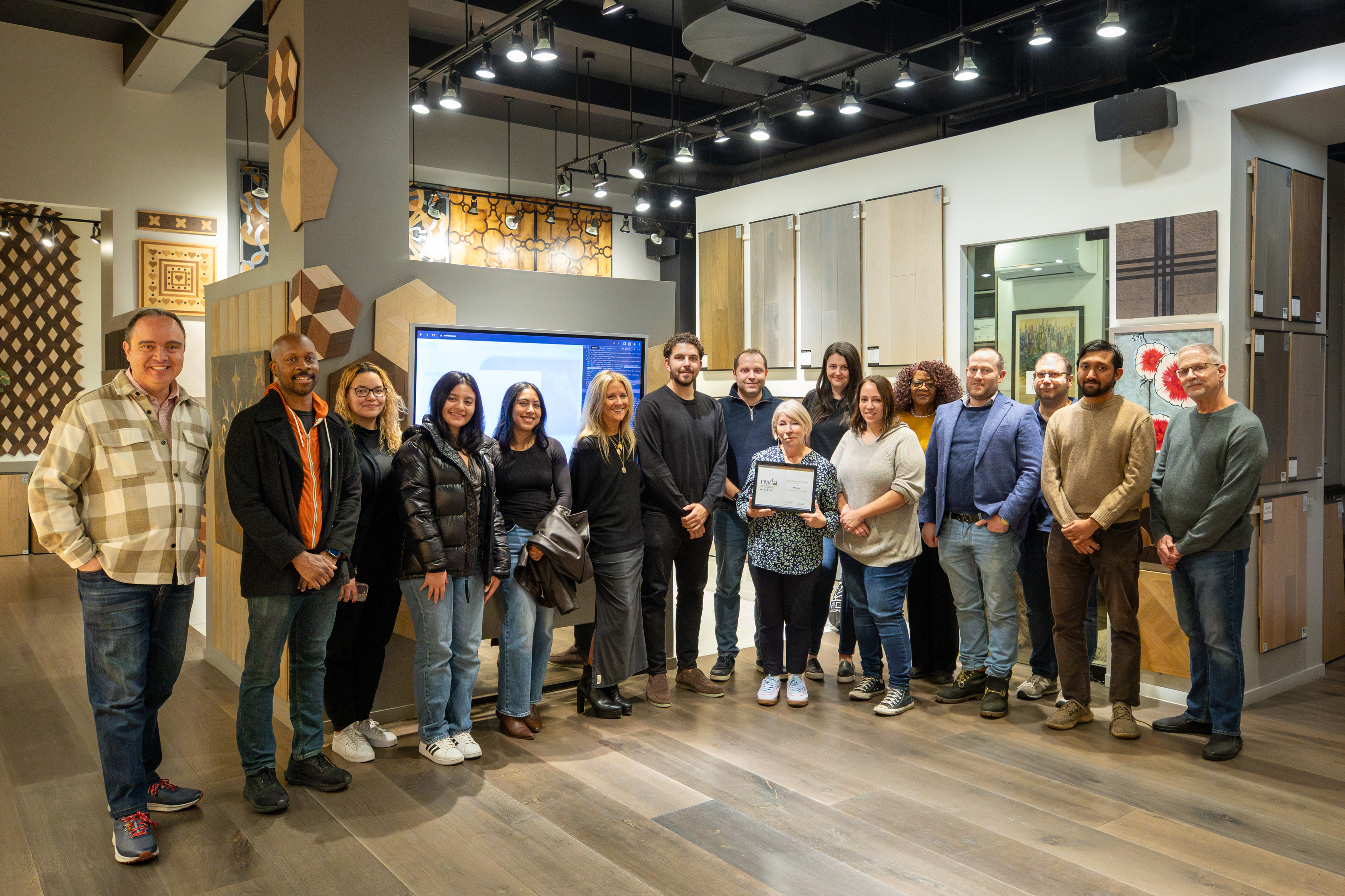 PID Floors team recognized for 30 years of wood flooring industry leadership