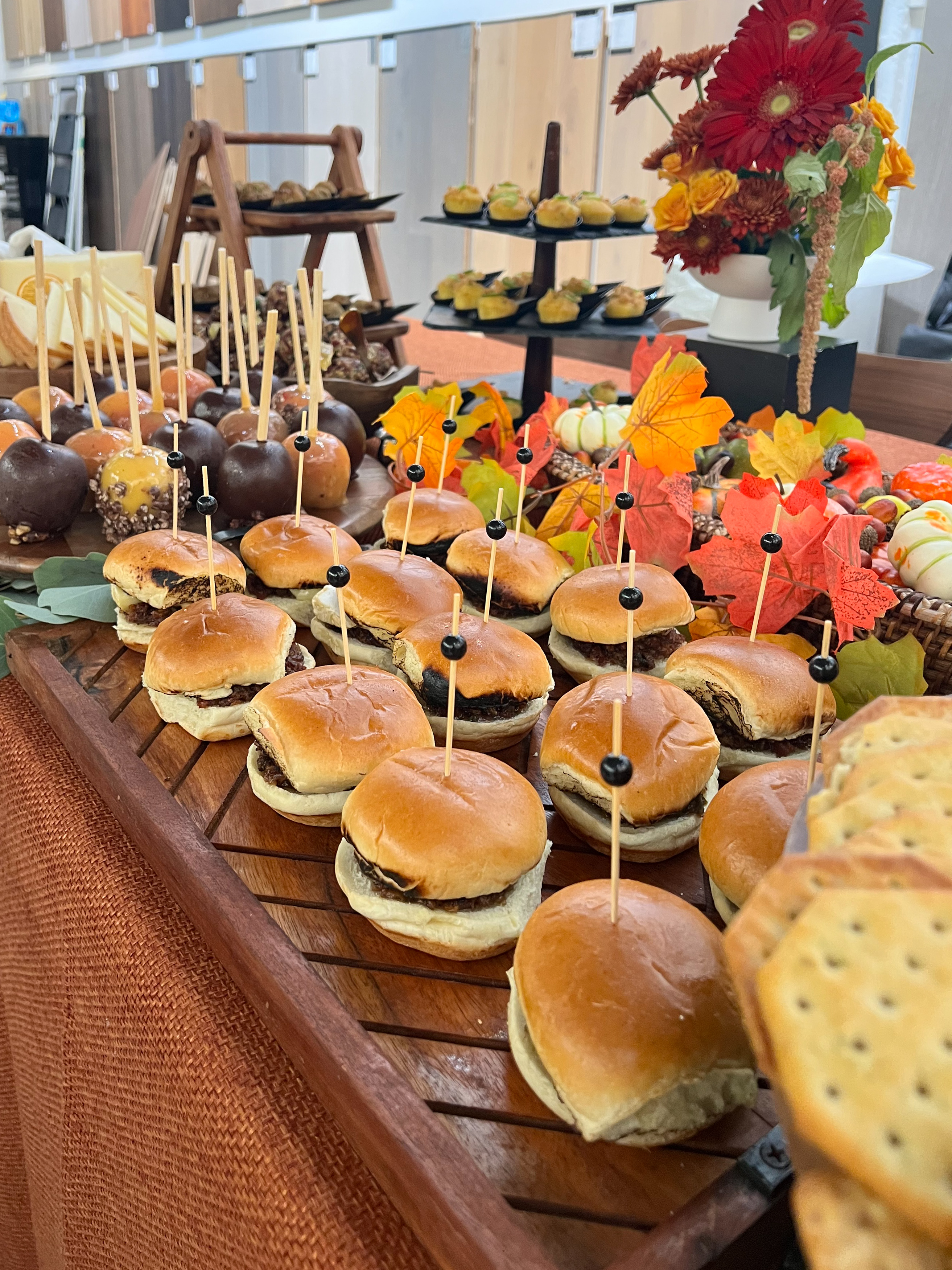 Interior designers and architects exploring luxury flooring options at PID Floors South Florida showroom during Fall Market 2025 industry event