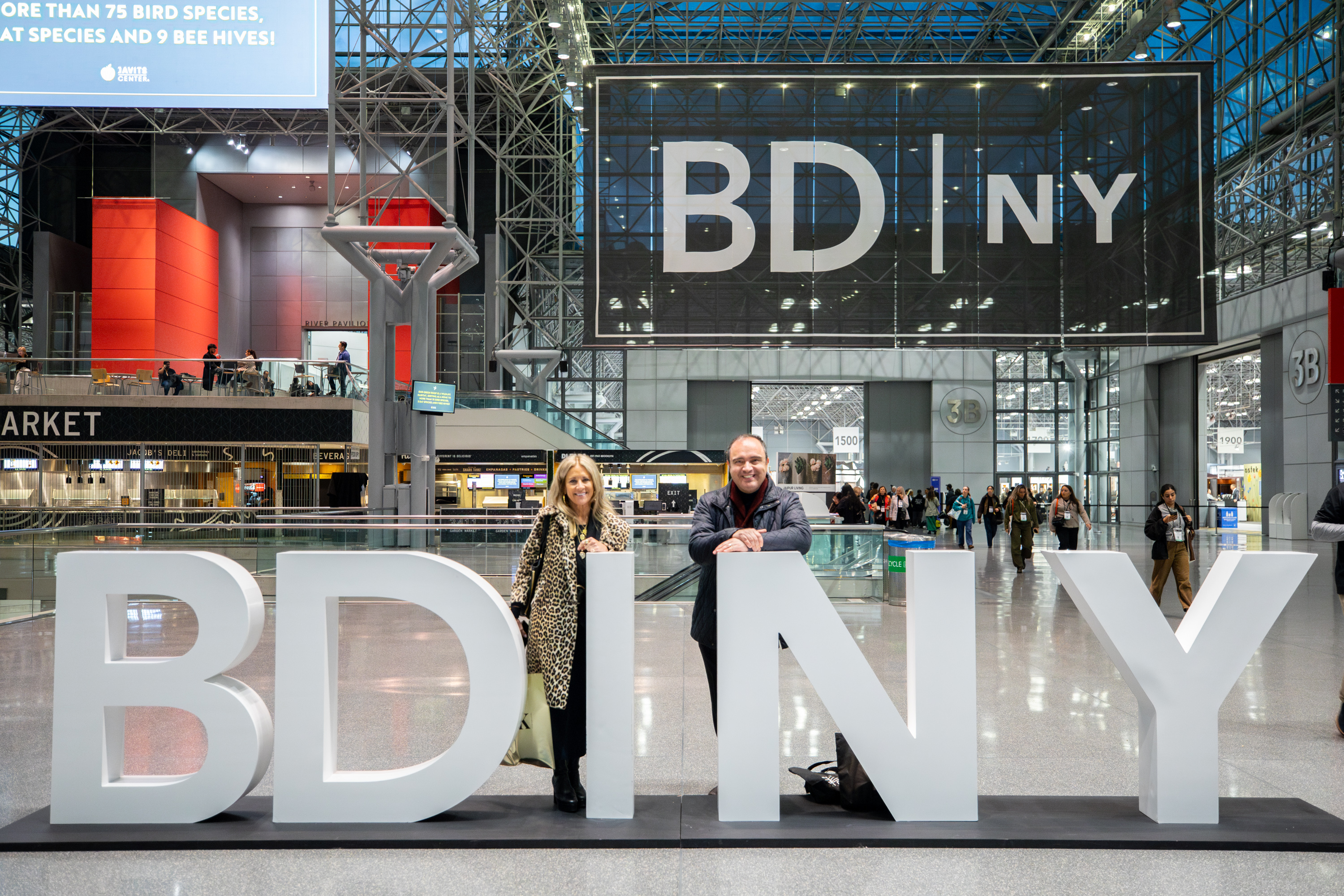 PID Floors exhibition booth at BDNY 2025 showcasing luxury flooring collections for hospitality design professionals in New York City