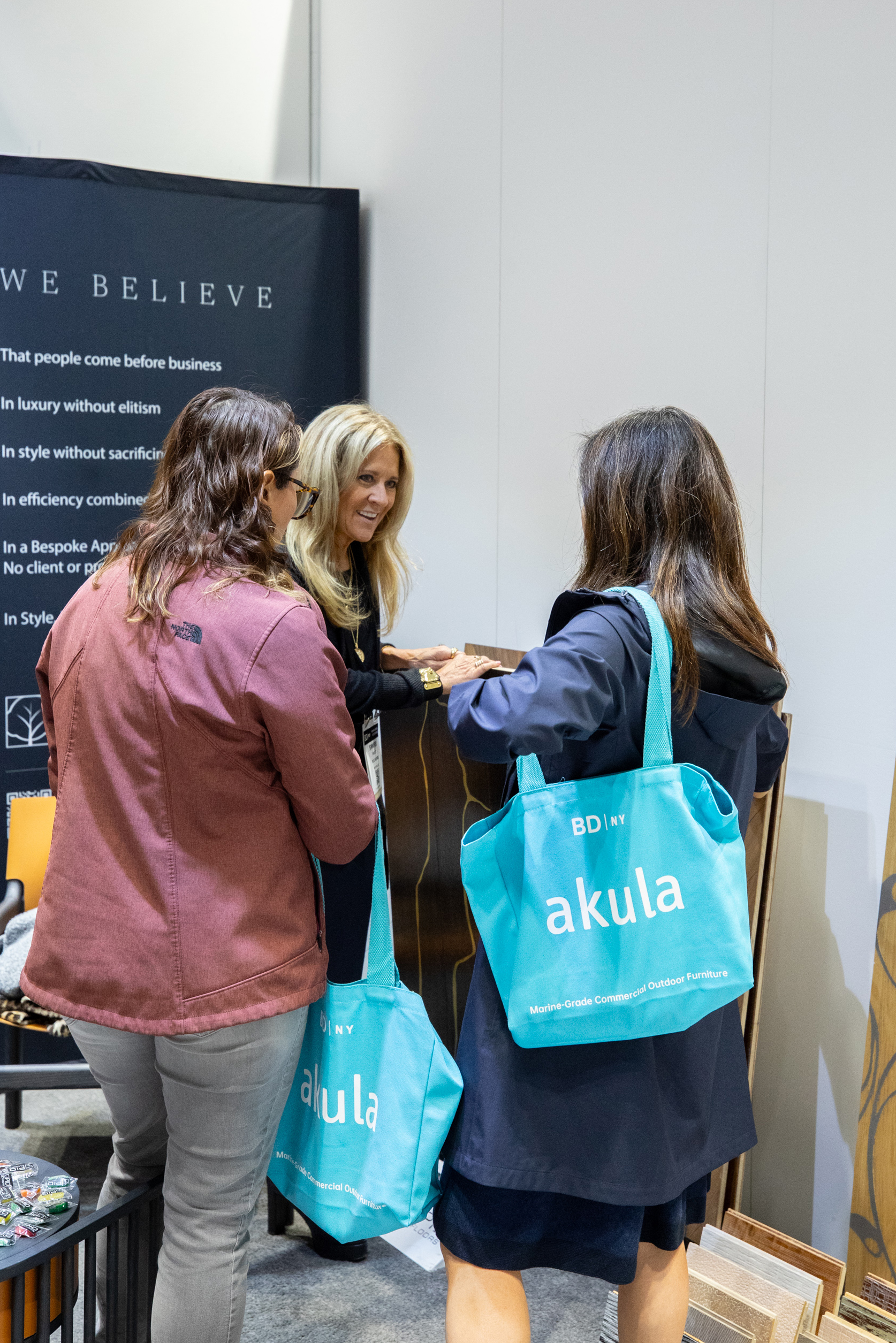 Premium wood grain detail from PID Floors luxury flooring collection featured at Boutique Design New York 2025 exhibition