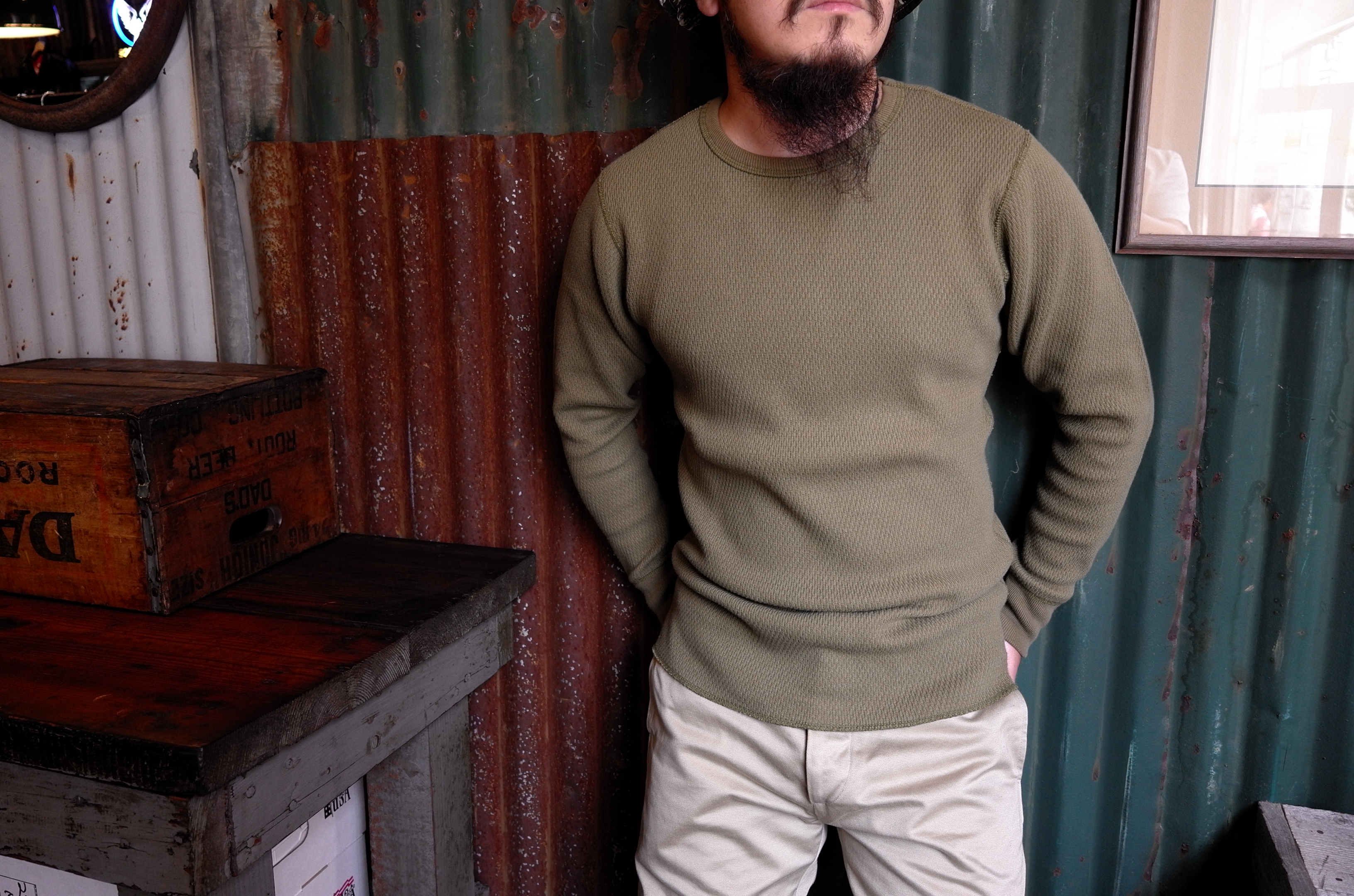 Military Thermal Shirt - Olive