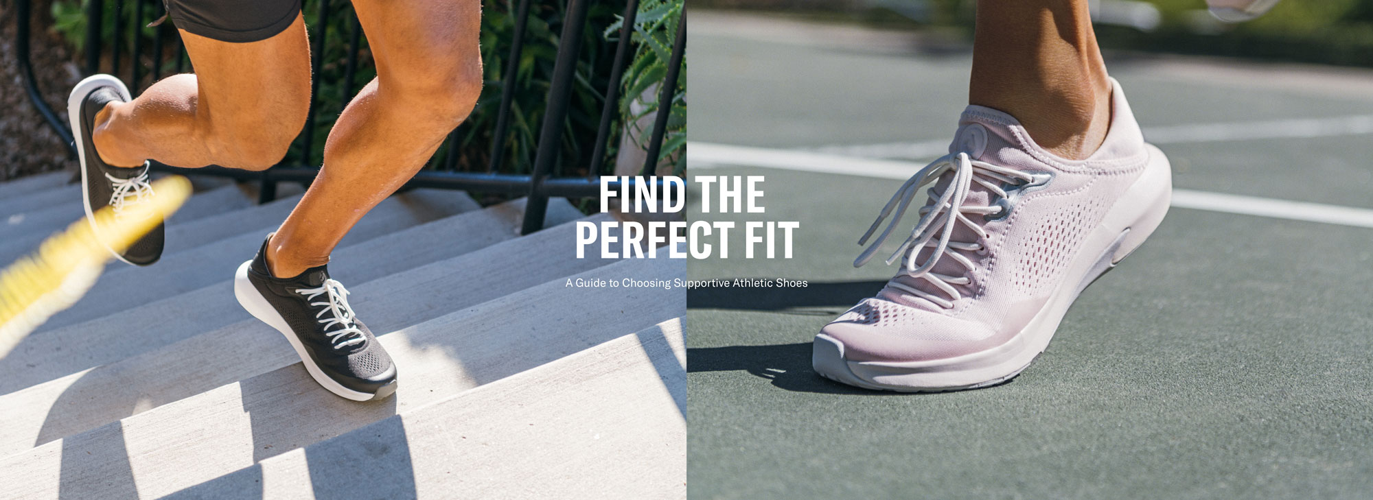 supportive athletic shoes