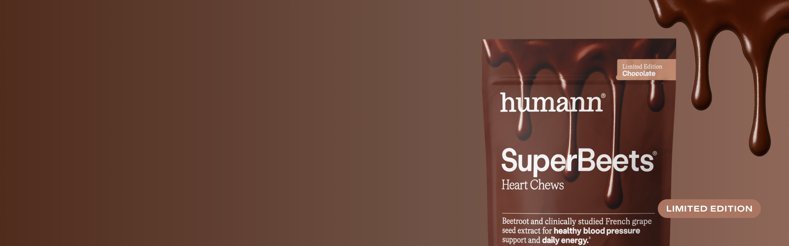 SuperBeets® Heart Chews Chocolate: Limited Edition Flavor for Heart Health Month