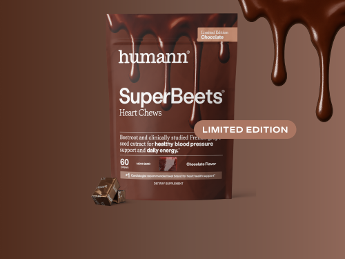 SuperBeets® Heart Chews Chocolate: Limited Edition Flavor for Heart Health Month