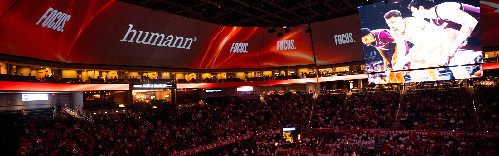 Humann and Texas Athletics Bring Heart Health Month to Life at Moody Center