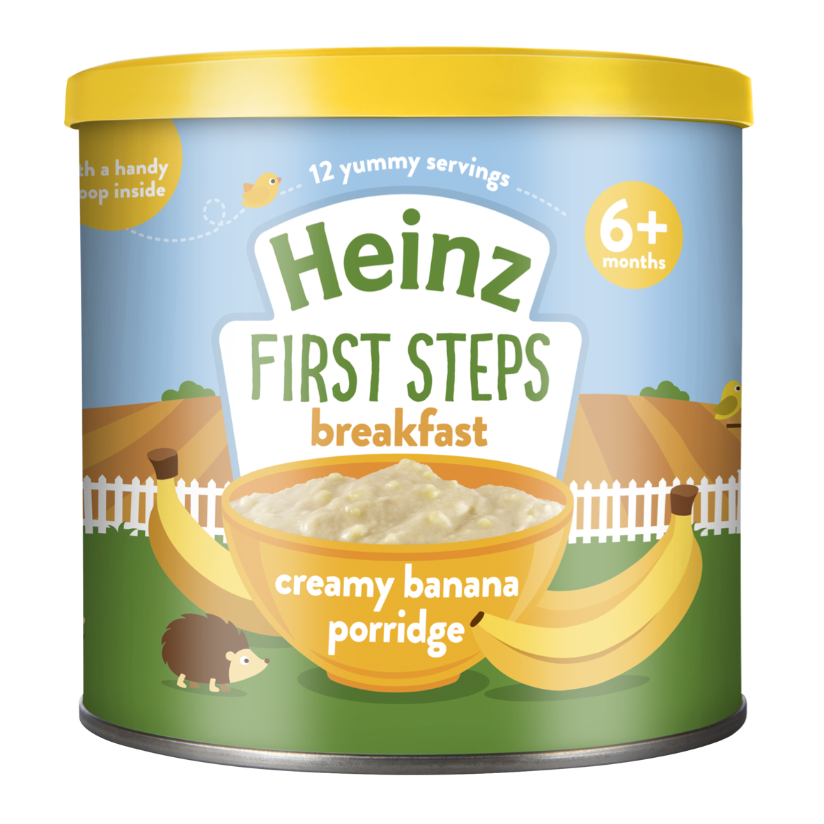 Photograph of 1x Heinz Creamy Banana Porridge 240g product