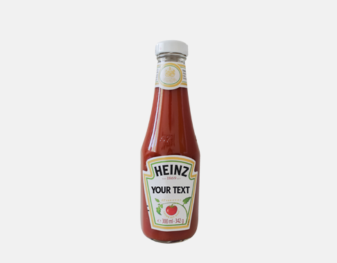Photograph of Personalised Tomato Ketchup product