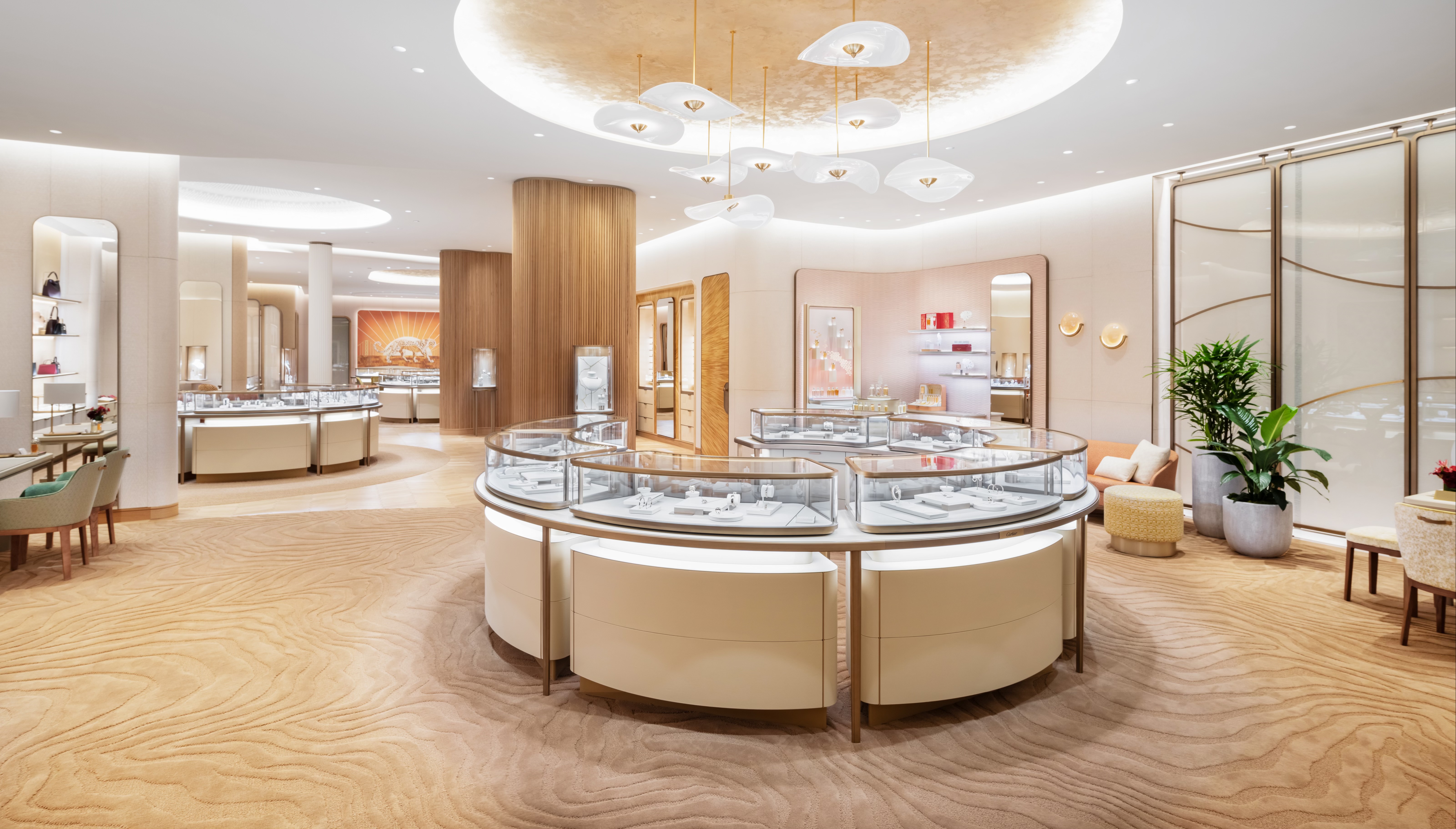 PID Floors premium European oak flooring Cratier Troy boutique luxury jewelry store retail installation artisan craftsmanship