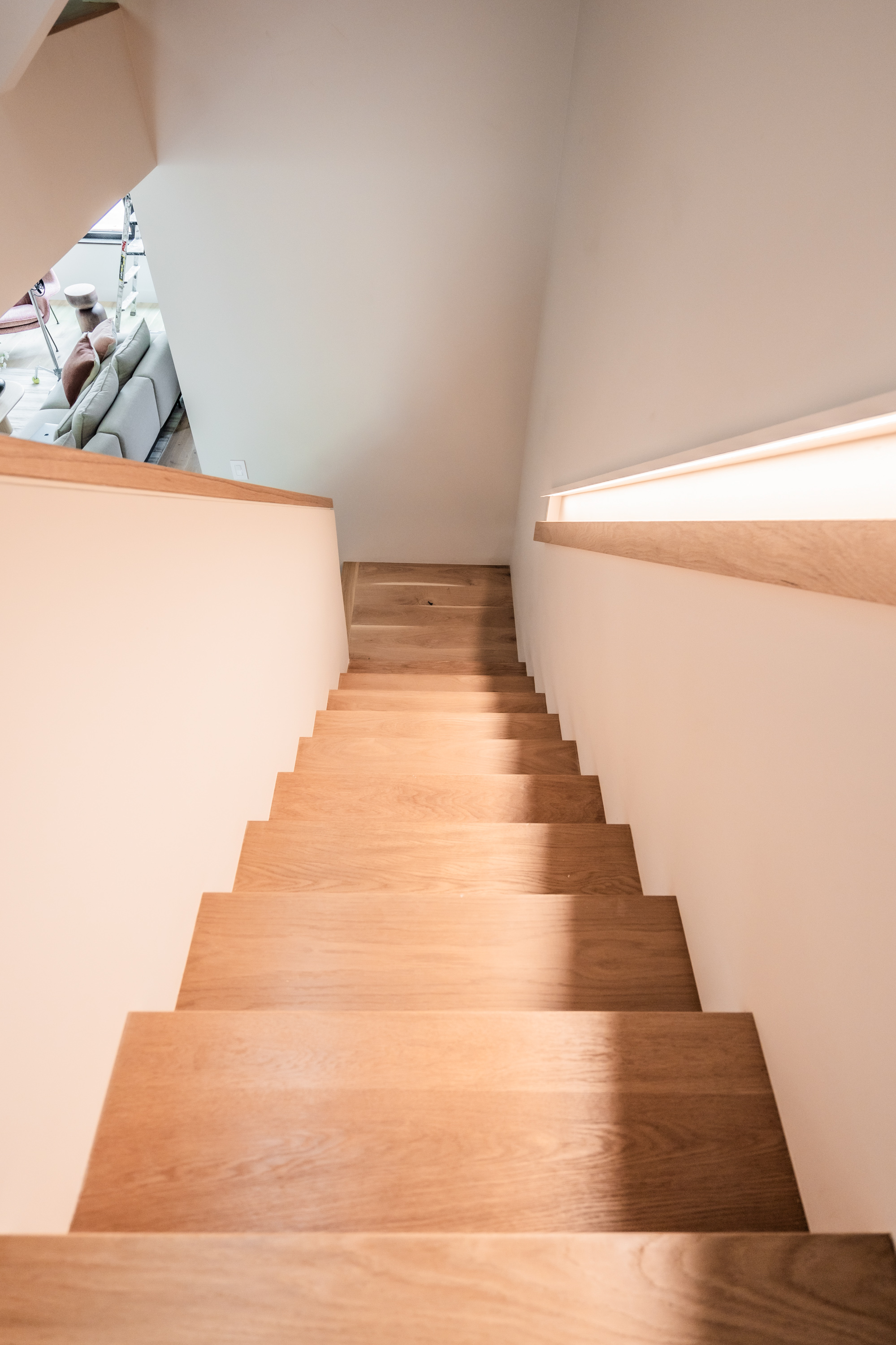 Java Haus full room view with PID Floors luxury hardwood flooring throughout