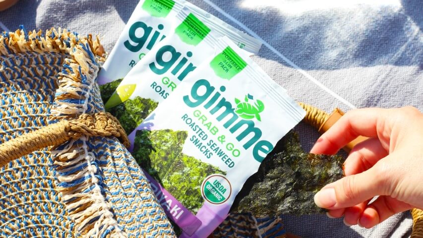 Grab & Go Sea Salt Seaweed Snacks - .14oz (5 Pack)