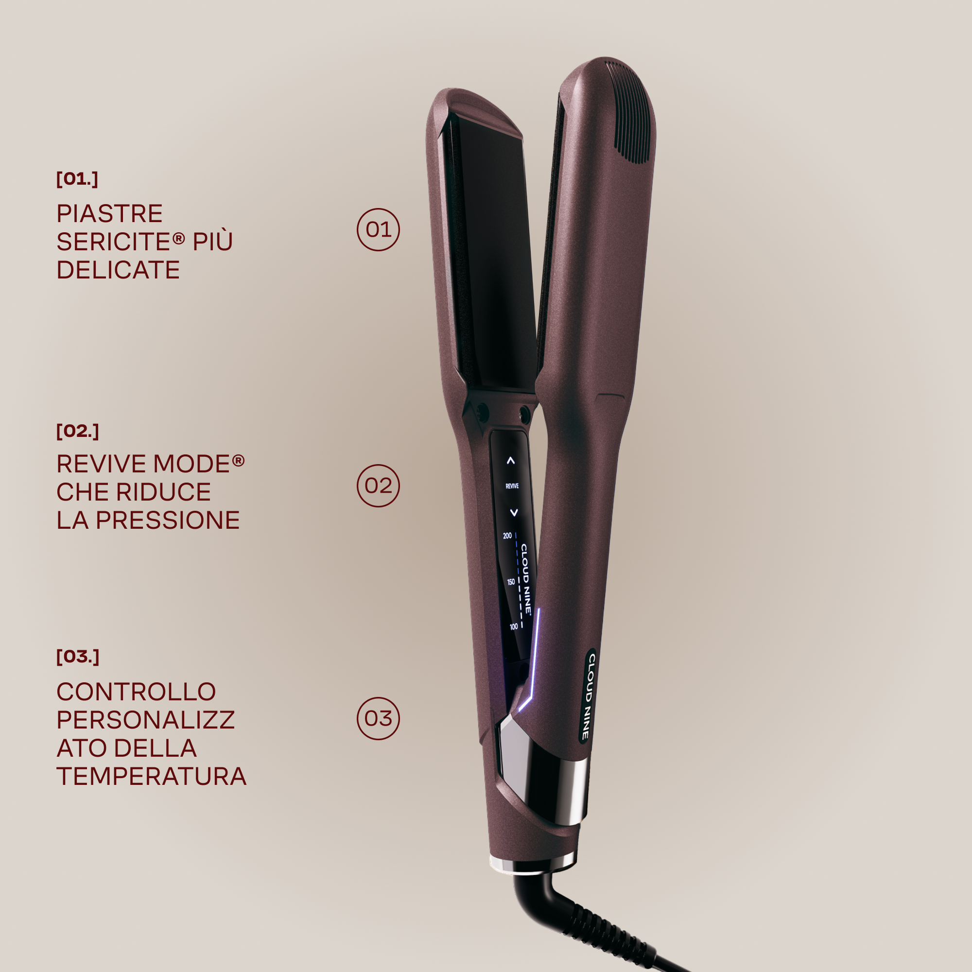 Wide Iron Piastra