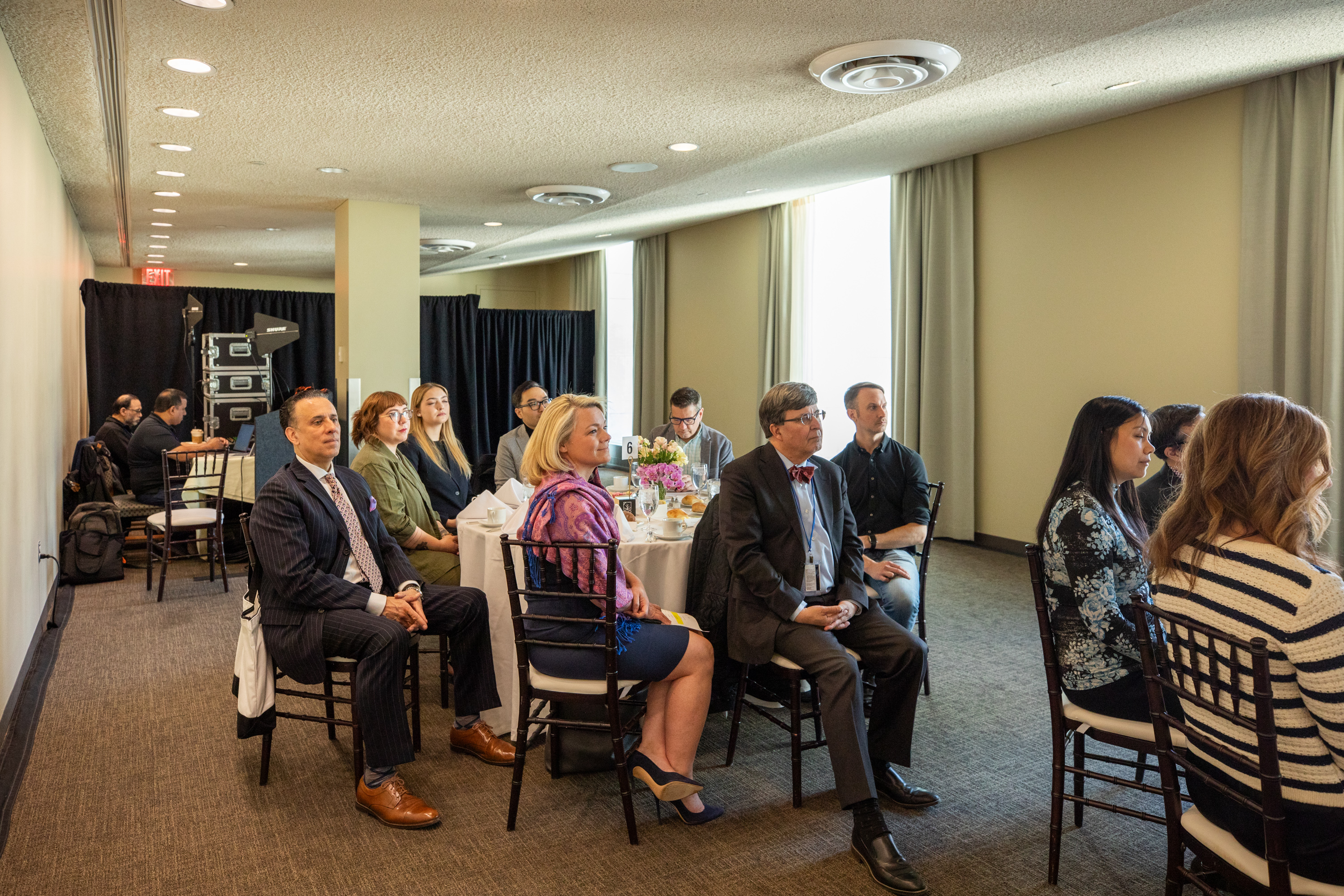 Architectural community gathering at UN