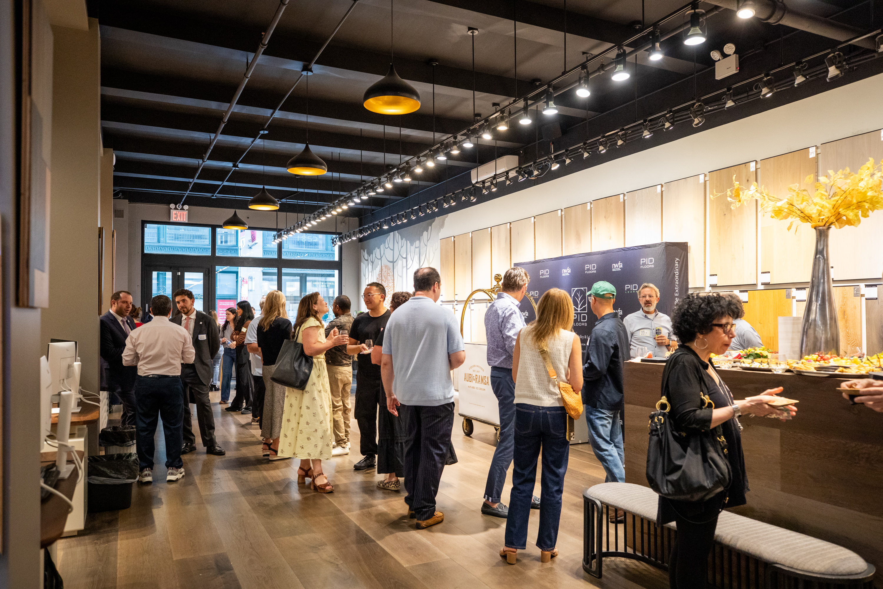 Retail design leaders discussing innovation and material selection