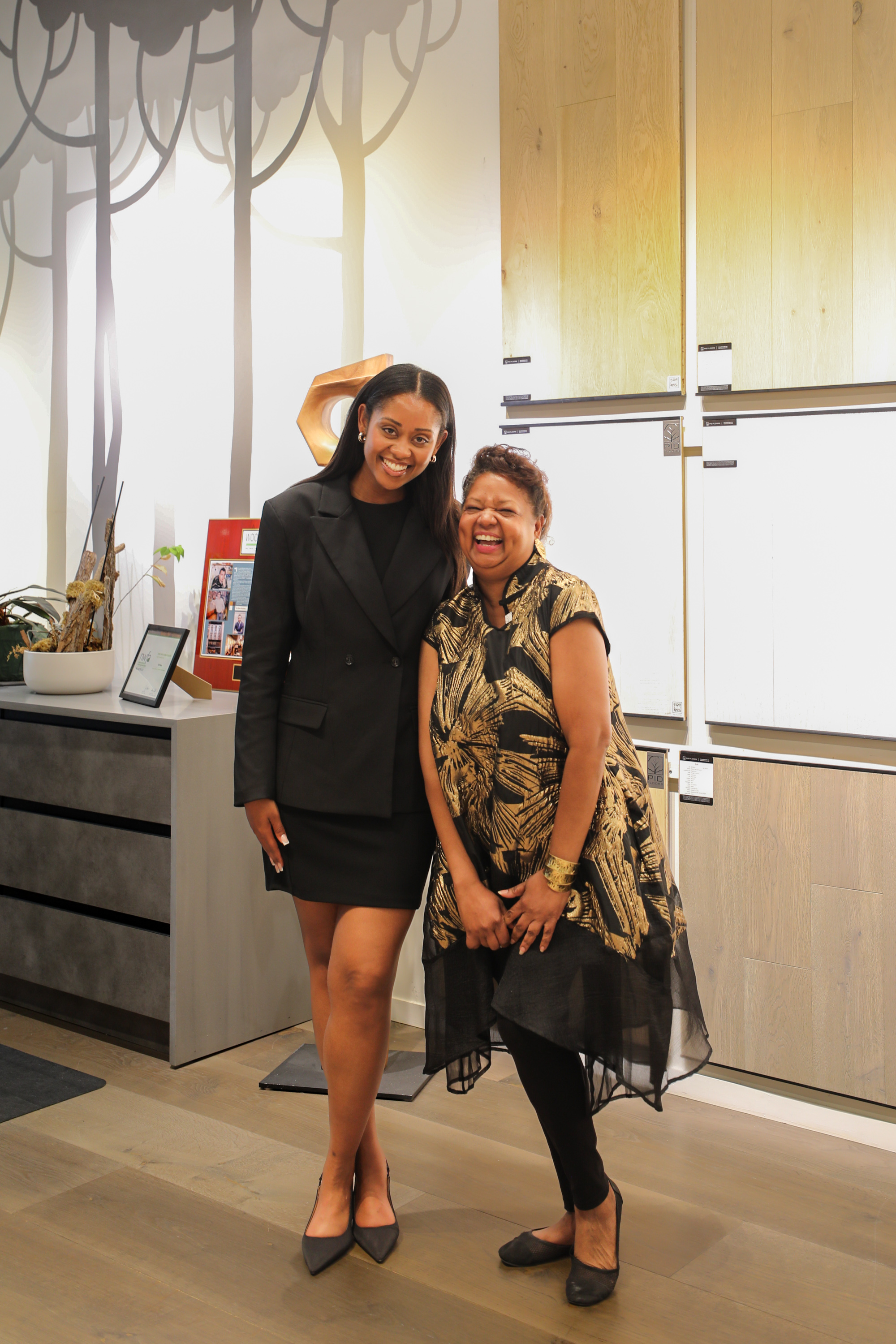 Showroom event highlighting design collaboration and craftsmanship