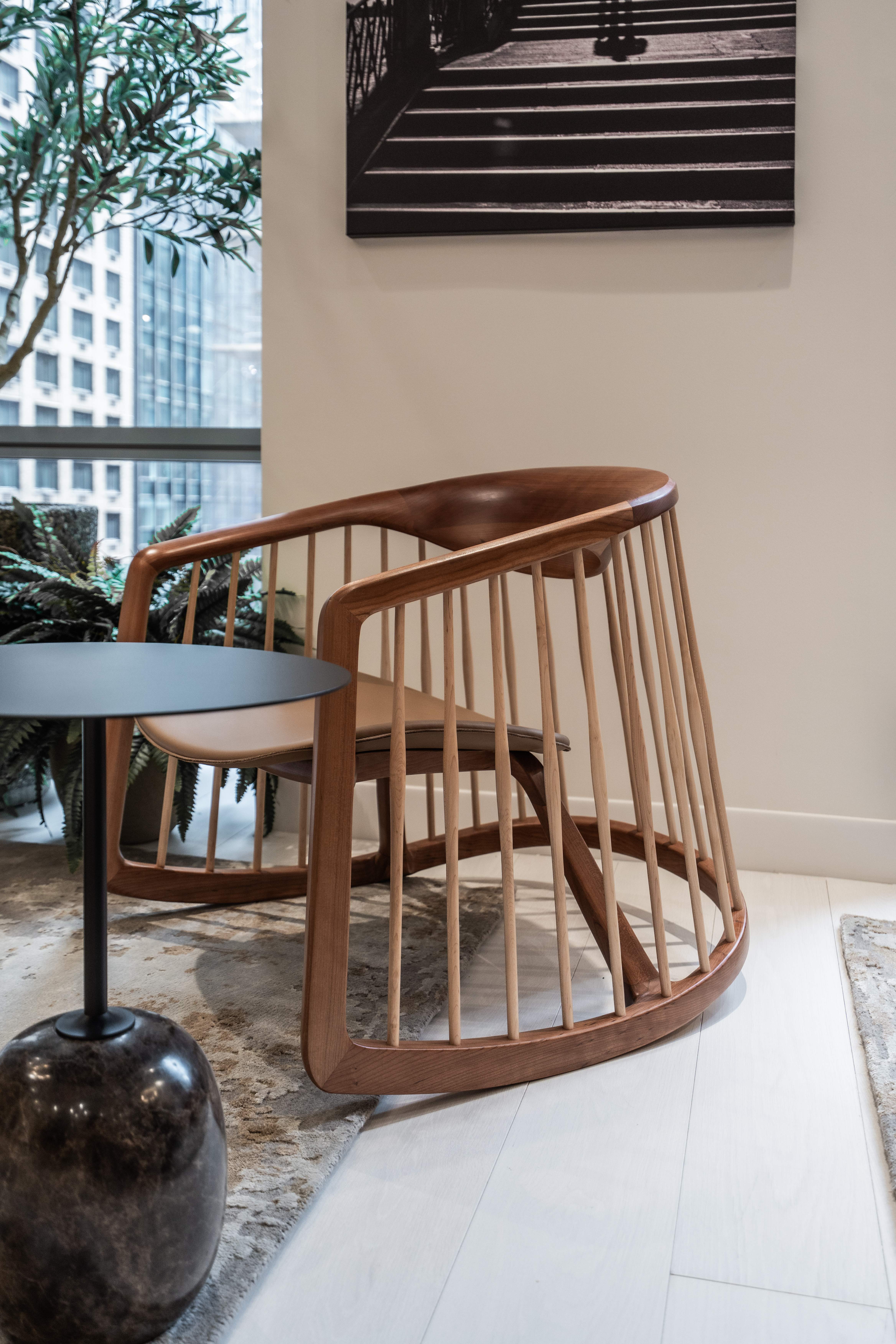 Architect-designed office featuring premium engineered wood flooring and sophisticated interior architecture