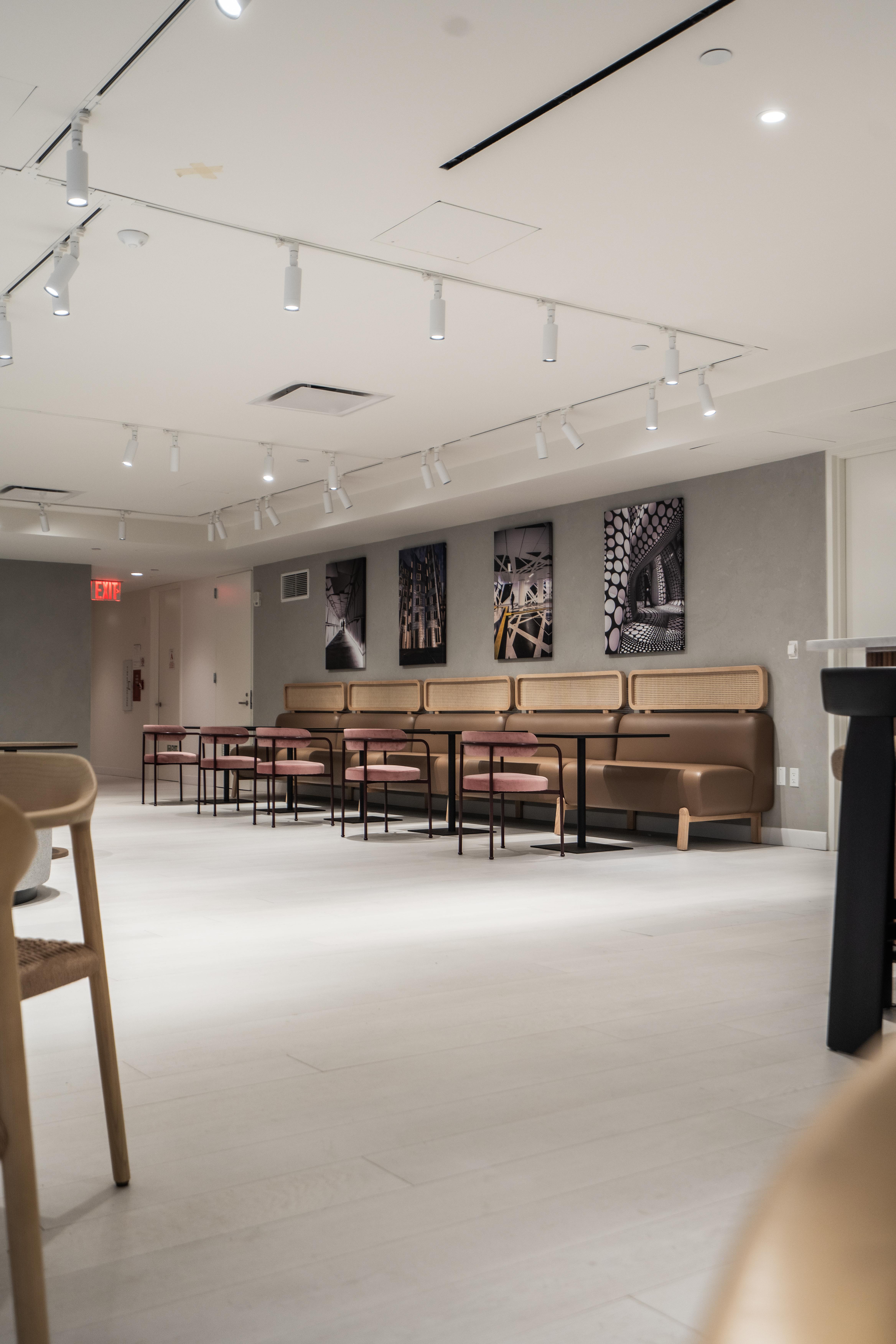 Architectural office interior featuring natural wood flooring and premium workspace finishes by PID Floors