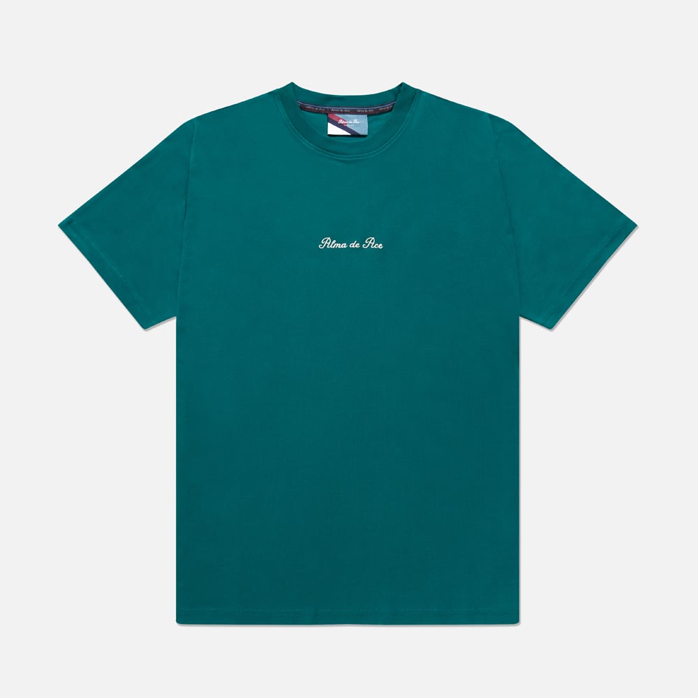 Storm Green Embroidered T-Shirt