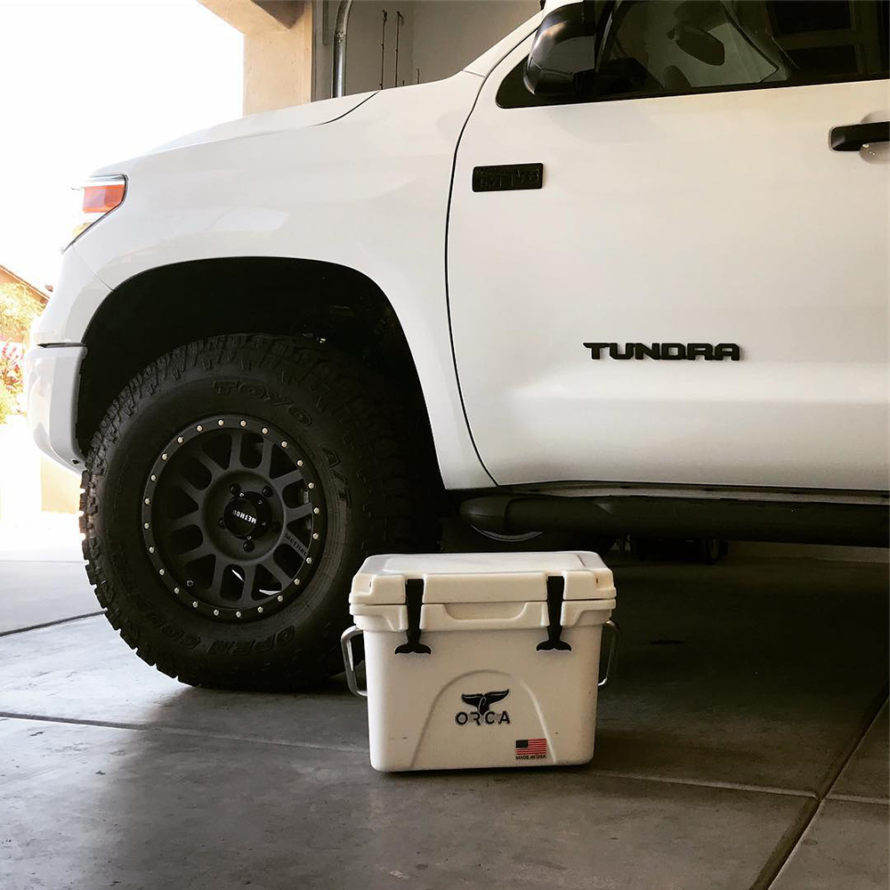 生活家電 冷蔵庫 ORCA Coolers | 20 Quart Hard Side Cooler | White