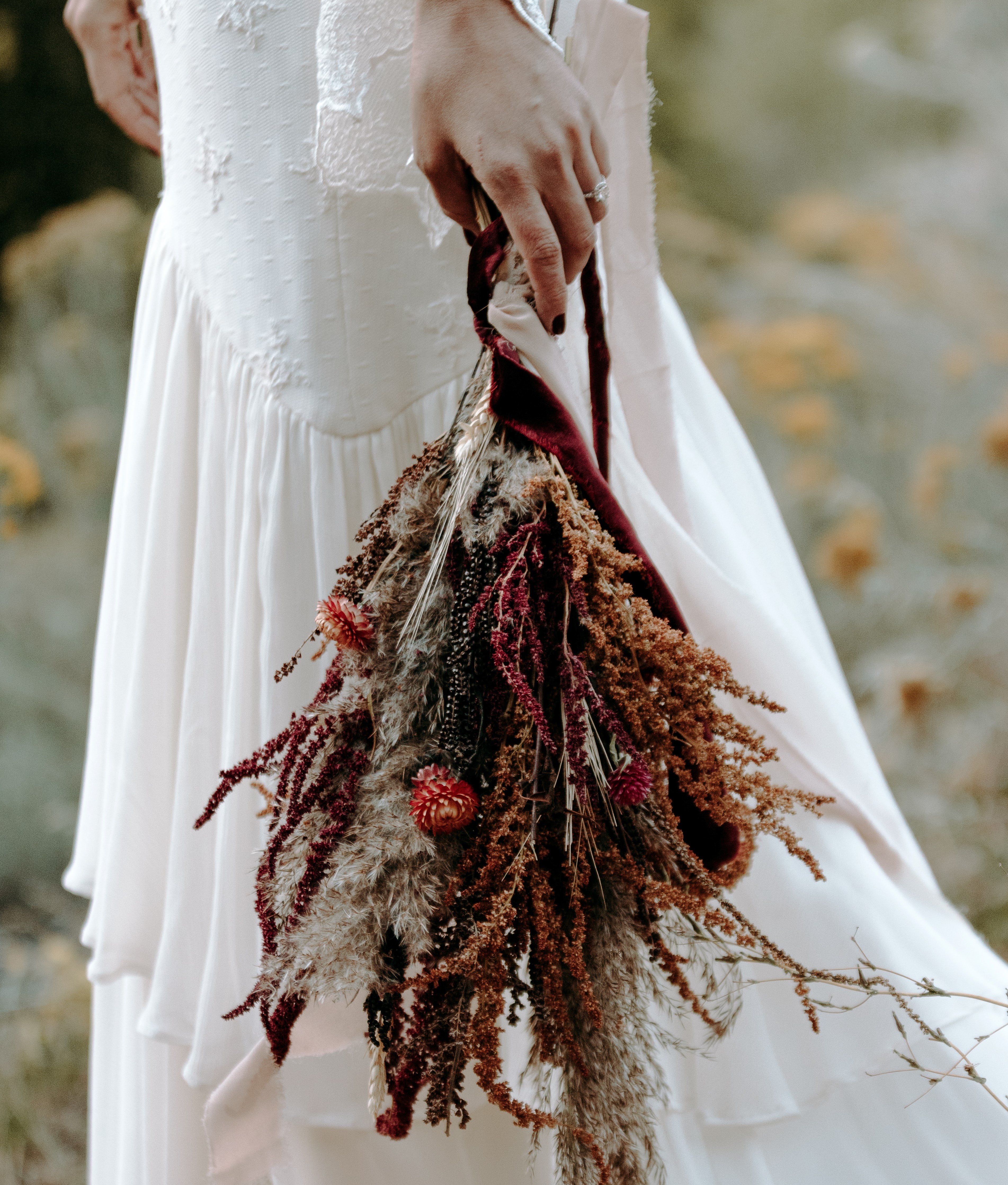 The cottagecore bride