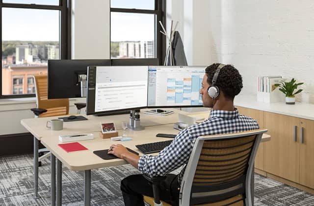 Steelcase Think office chair lumbar support