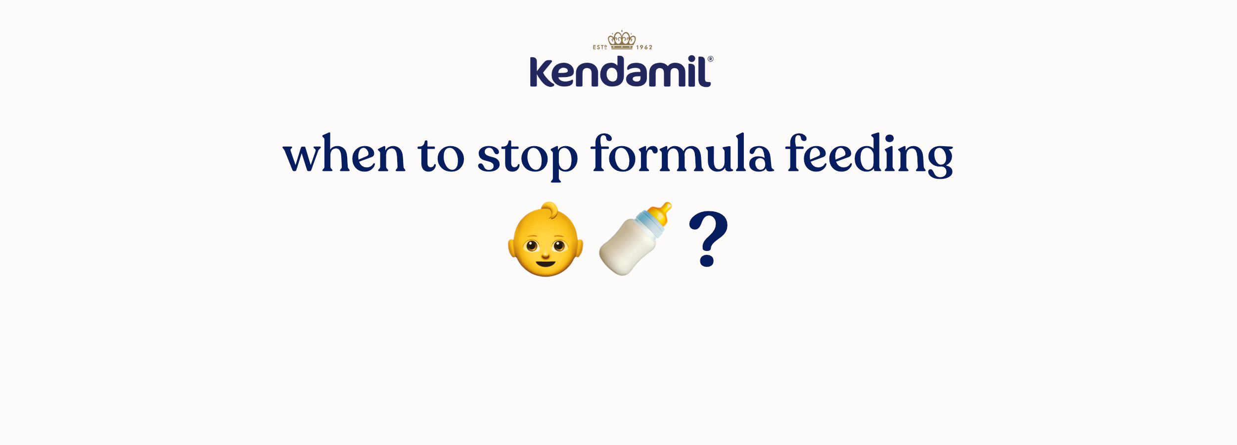 Feeding your baby with formula