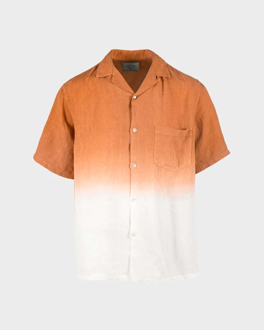 PORTUGUESE FLANNEL | Linen Dip Dye Shirt 