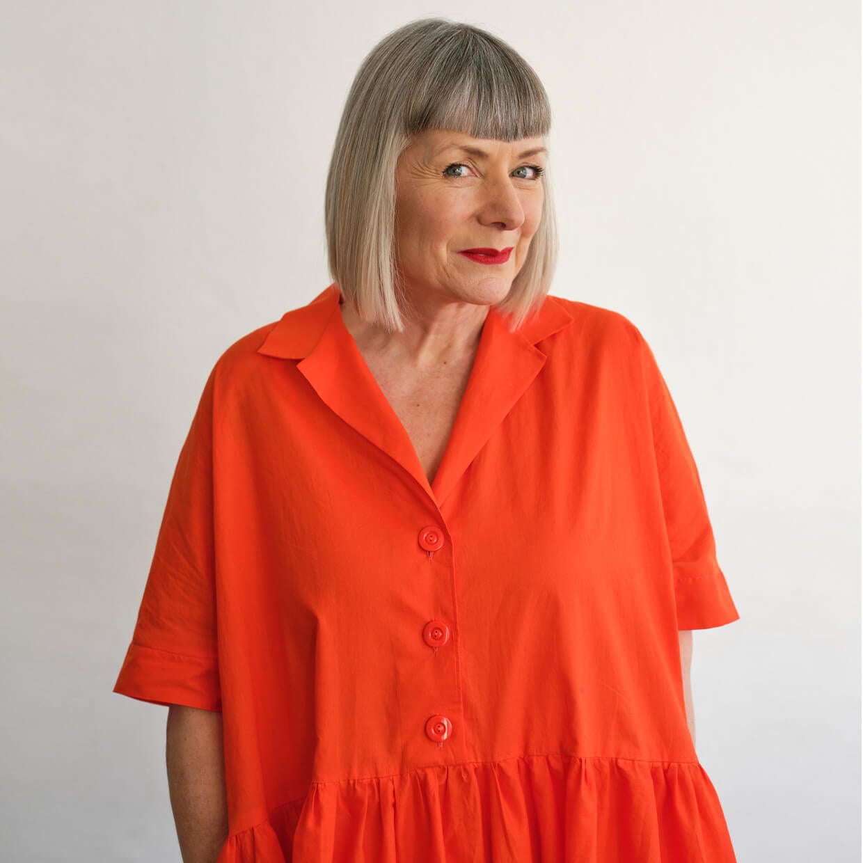Adding a full skirt to to The Flip Collar Shirt Dress Adding a full skirt to to The Flip Collar Shirt Dress