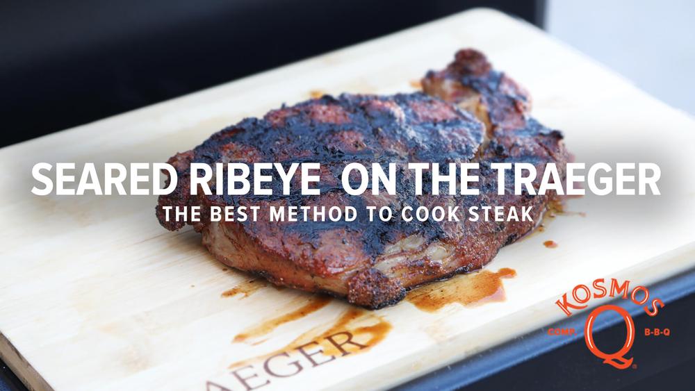 Seared Ribeye on the Traeger Recipe