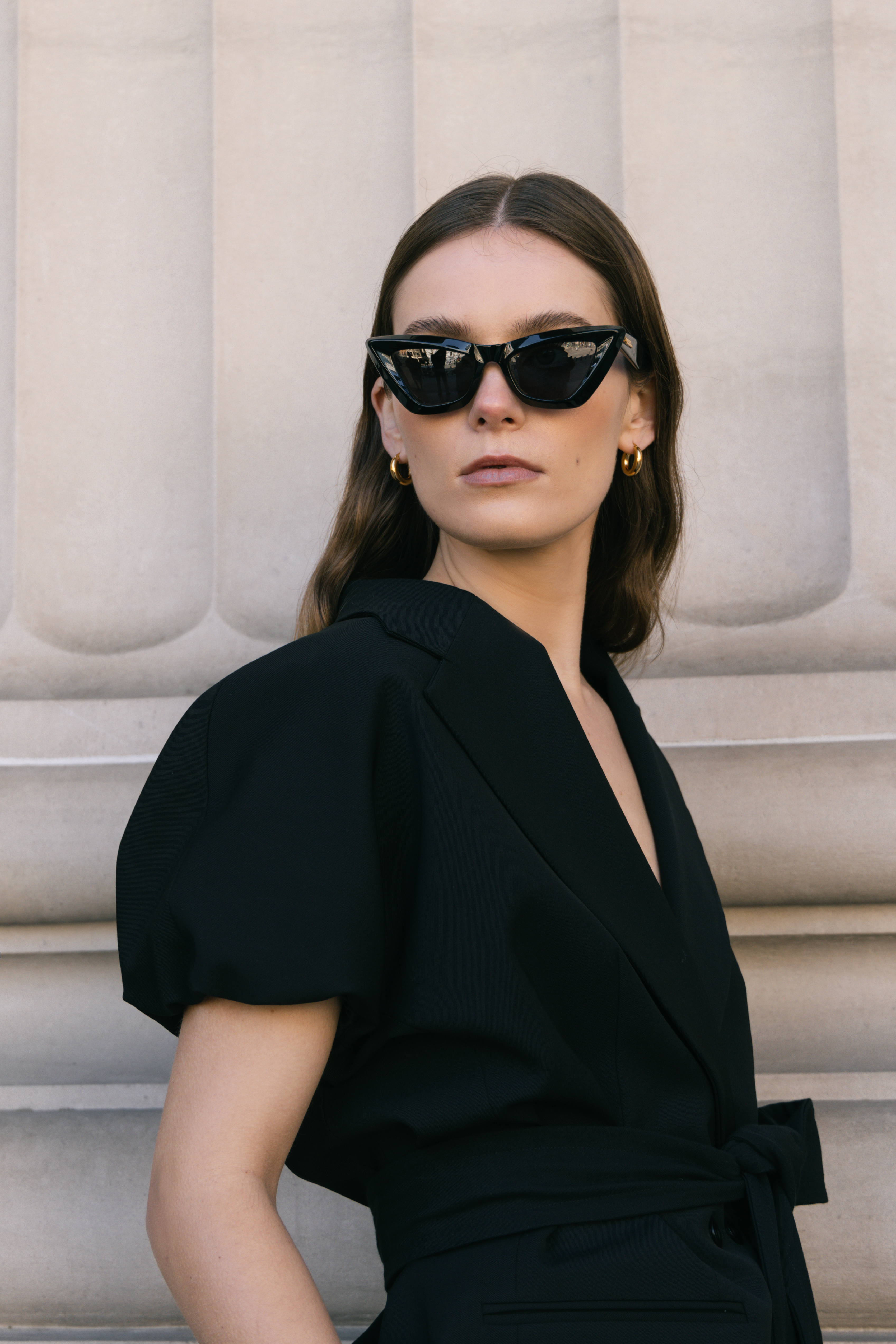 Angle Cat Eye Sunglasses