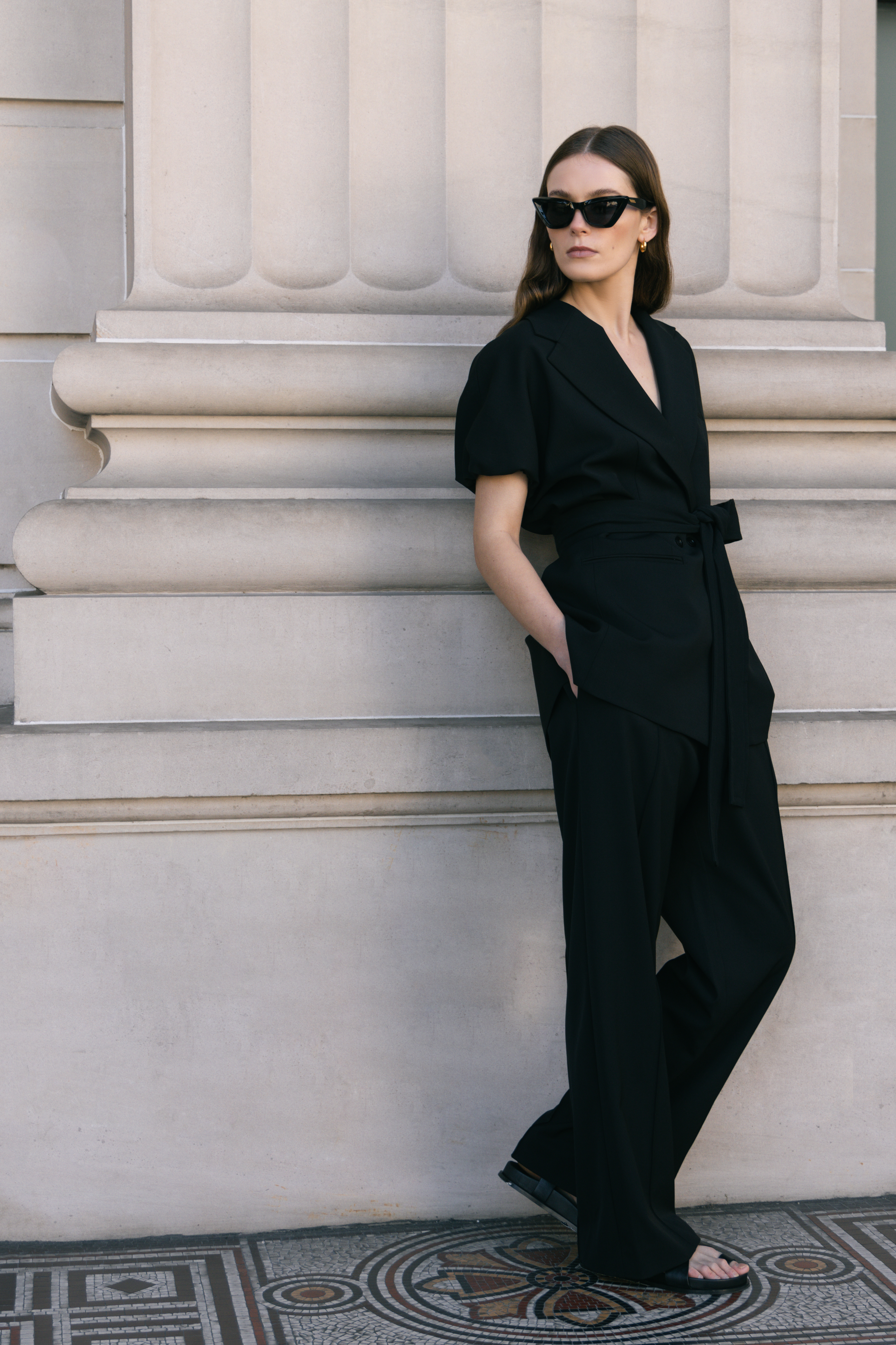 Collected Short Sleeve Blazer