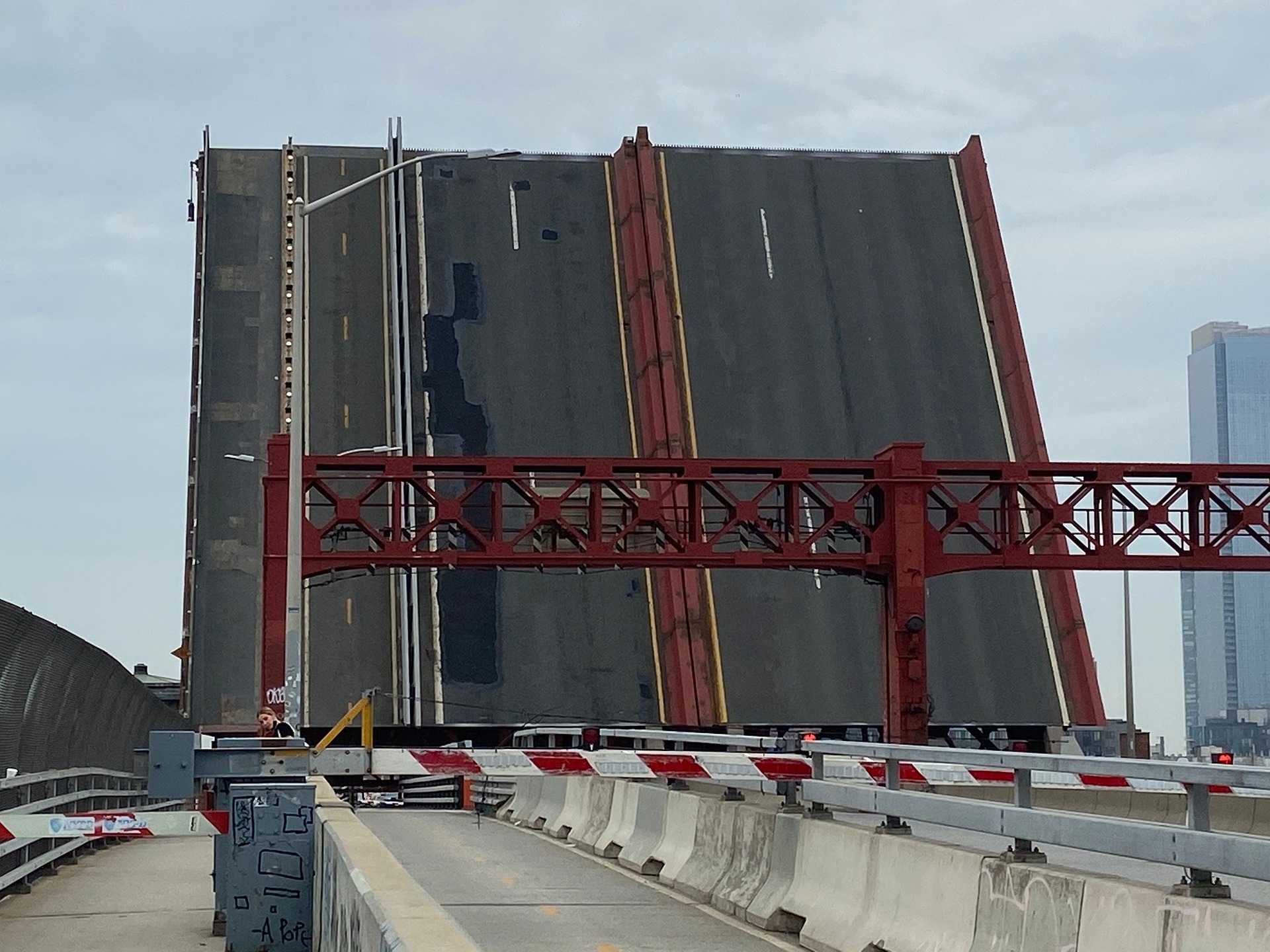 The Pulaski Bridge, which joins Long Island City and Greenpoint, plays a major part in the story and walking tour.