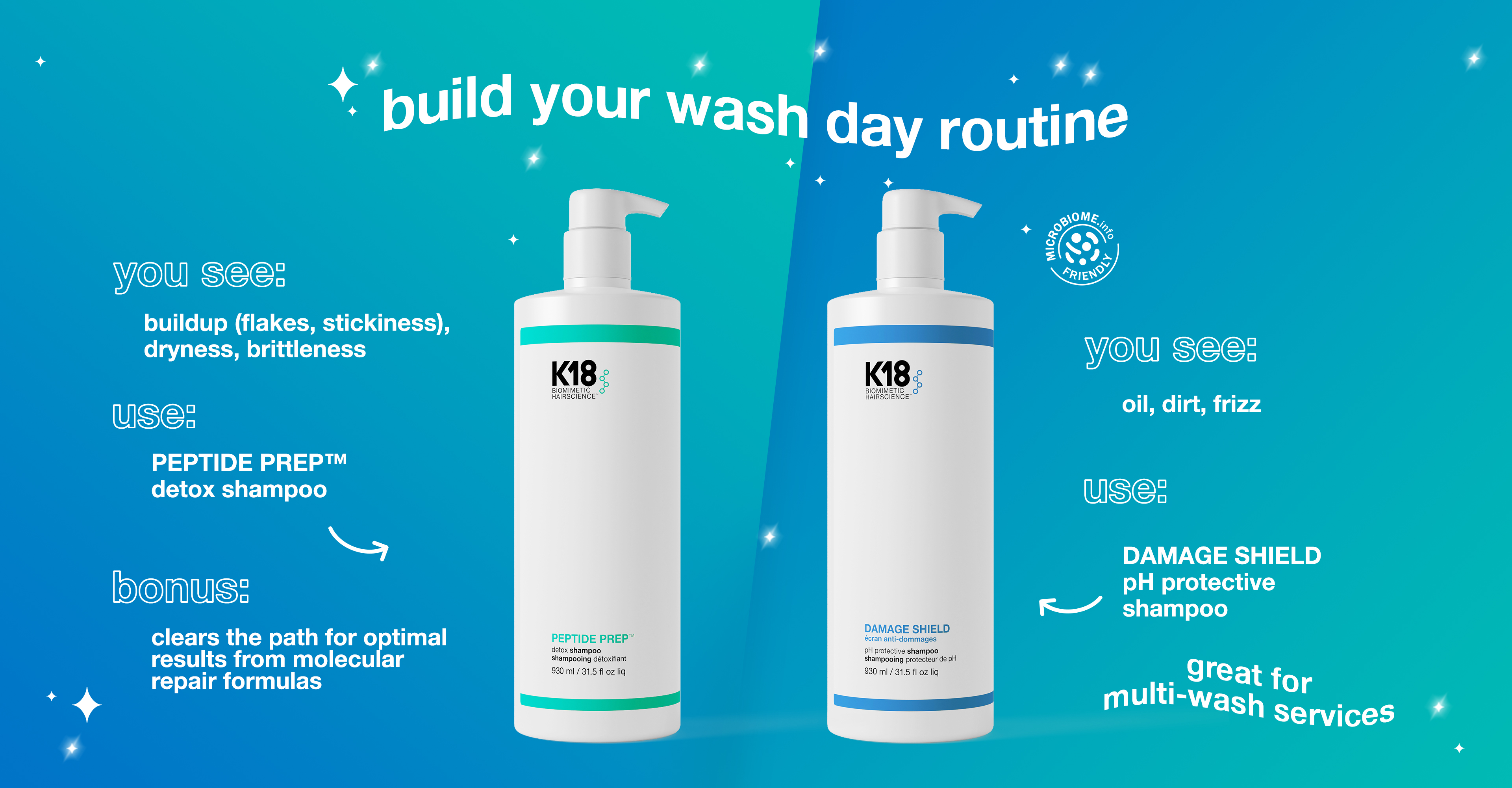 IMAGE OF DETOX + DAMAGE SHIELD SHAMPOOS